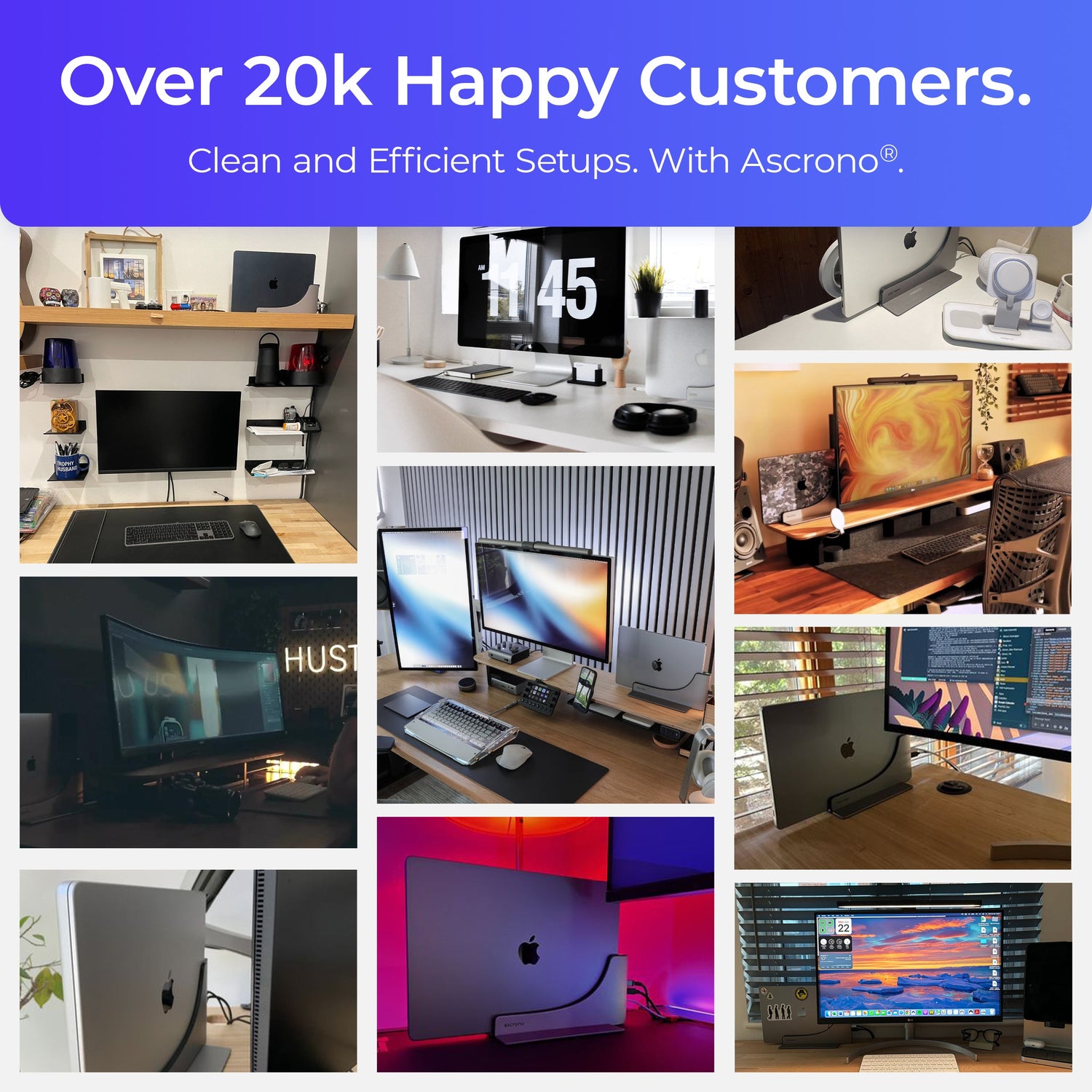 Ascrono® MacBook Docking Station