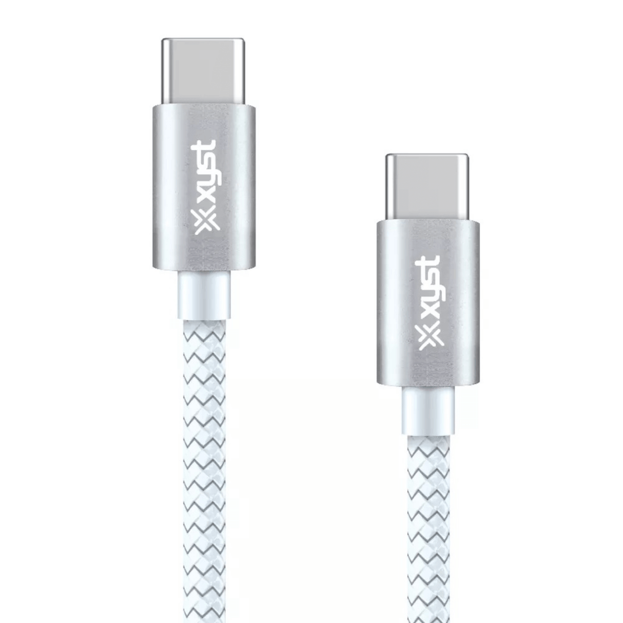 Xyst Braided USB-C to USB-C Charge and Sync Cable 10Ft