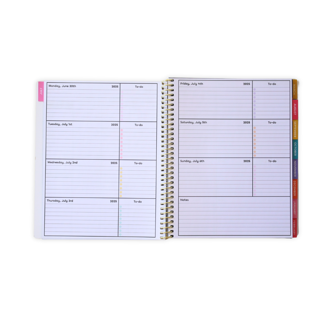 Pencil Bows - WEEKLY Everyone™ Planner by BERTEAU & Co.