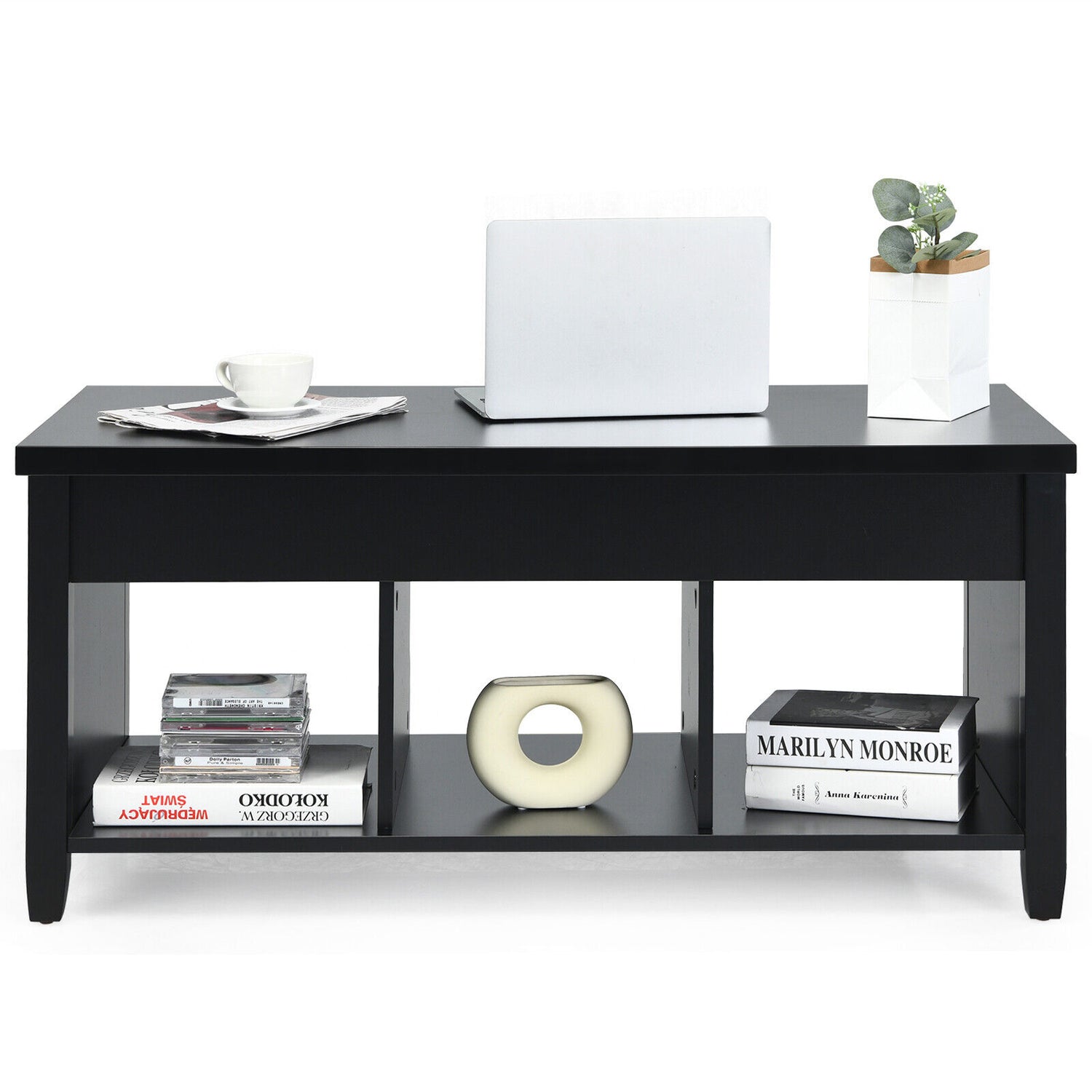 Coffee Table with Hidden Storage Compartment
