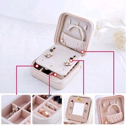 Portable Travel Jewelry Box
