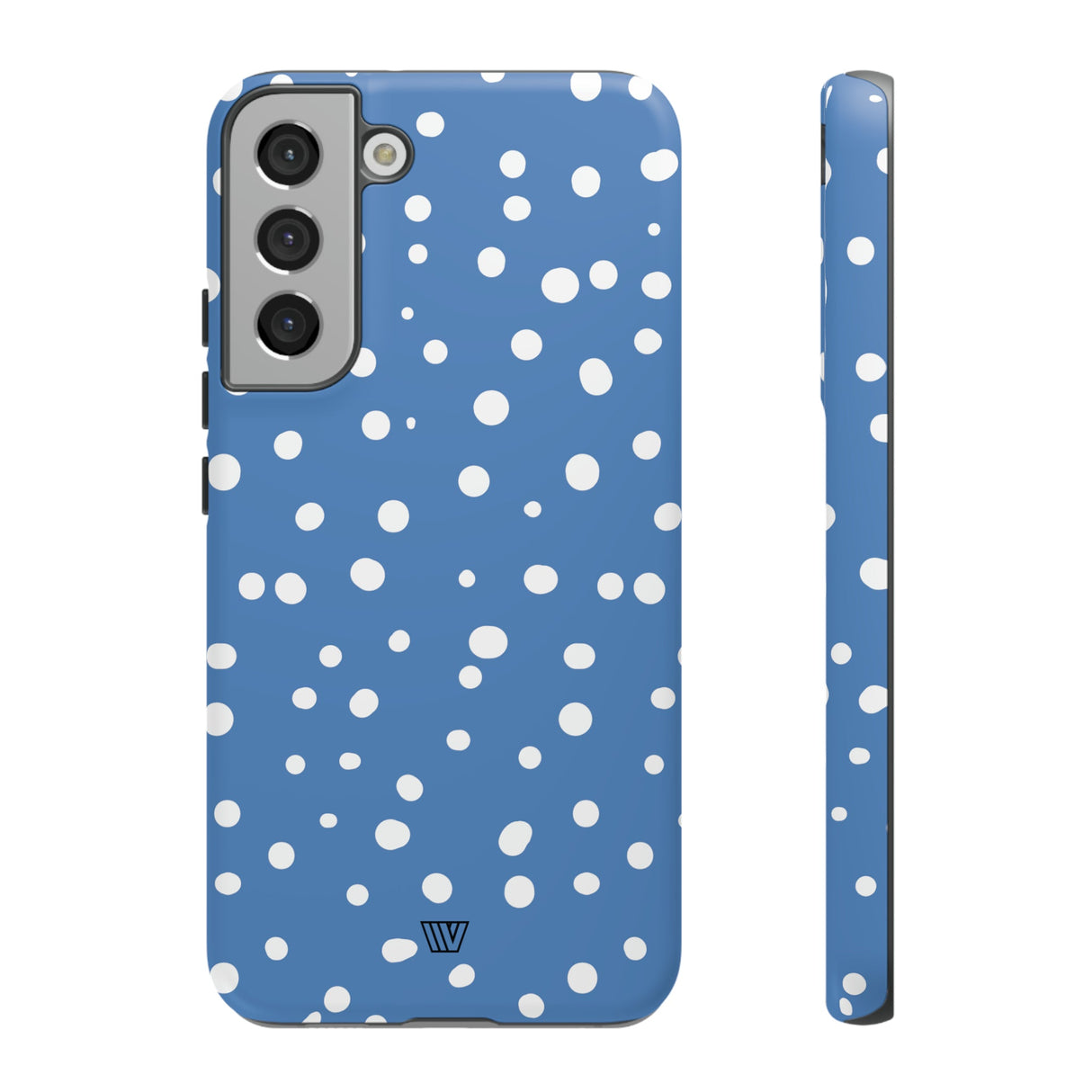DUSTY BLUE DOTS | Tough Phone Case