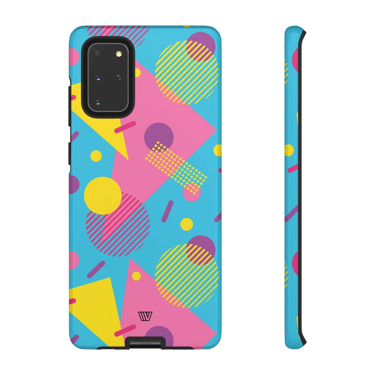 80s / 90s RETRO PATTERN LIGHT BLUE | Tough Phone Case