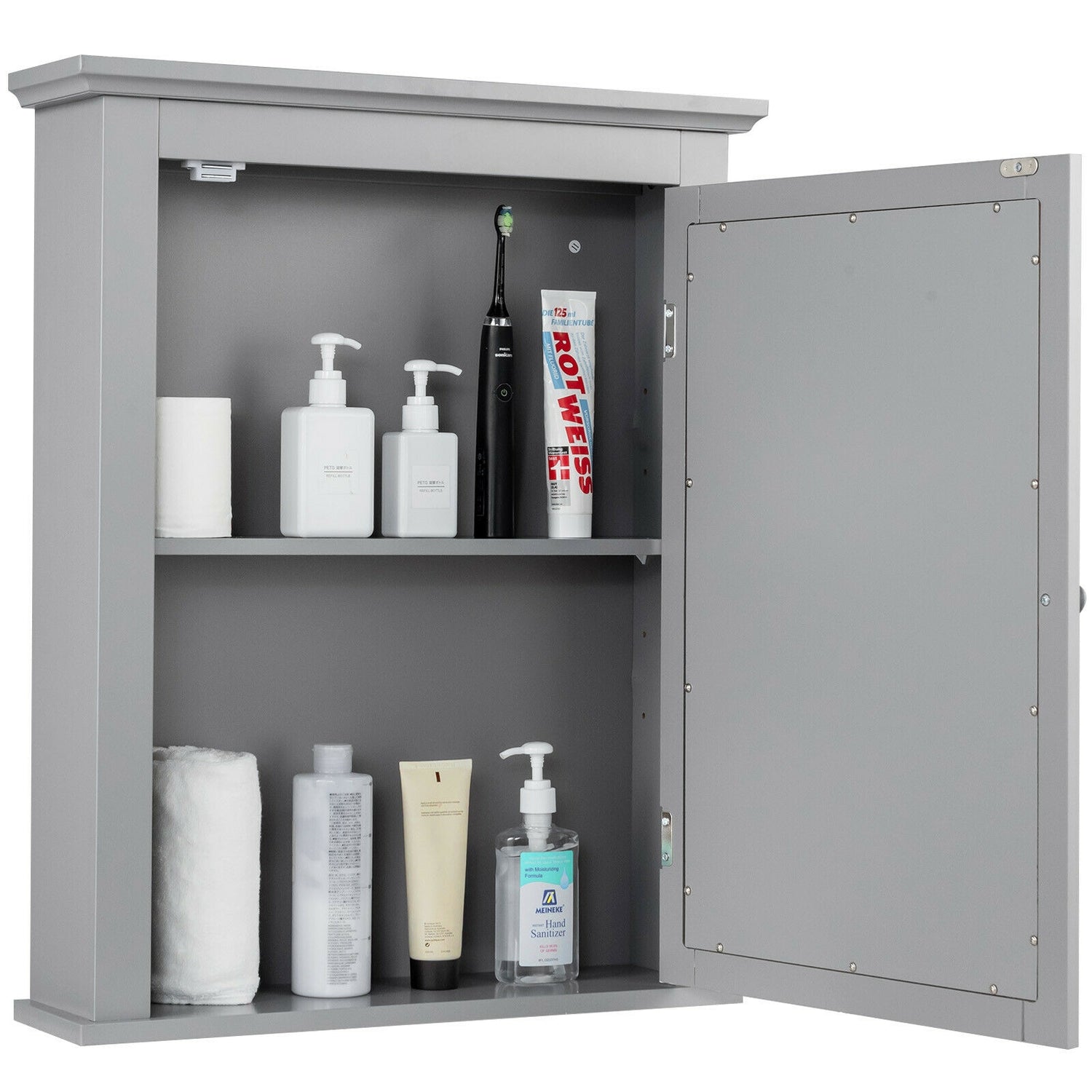 Bathroom Wall Mounted Storage Mirror Medicine Cabinet