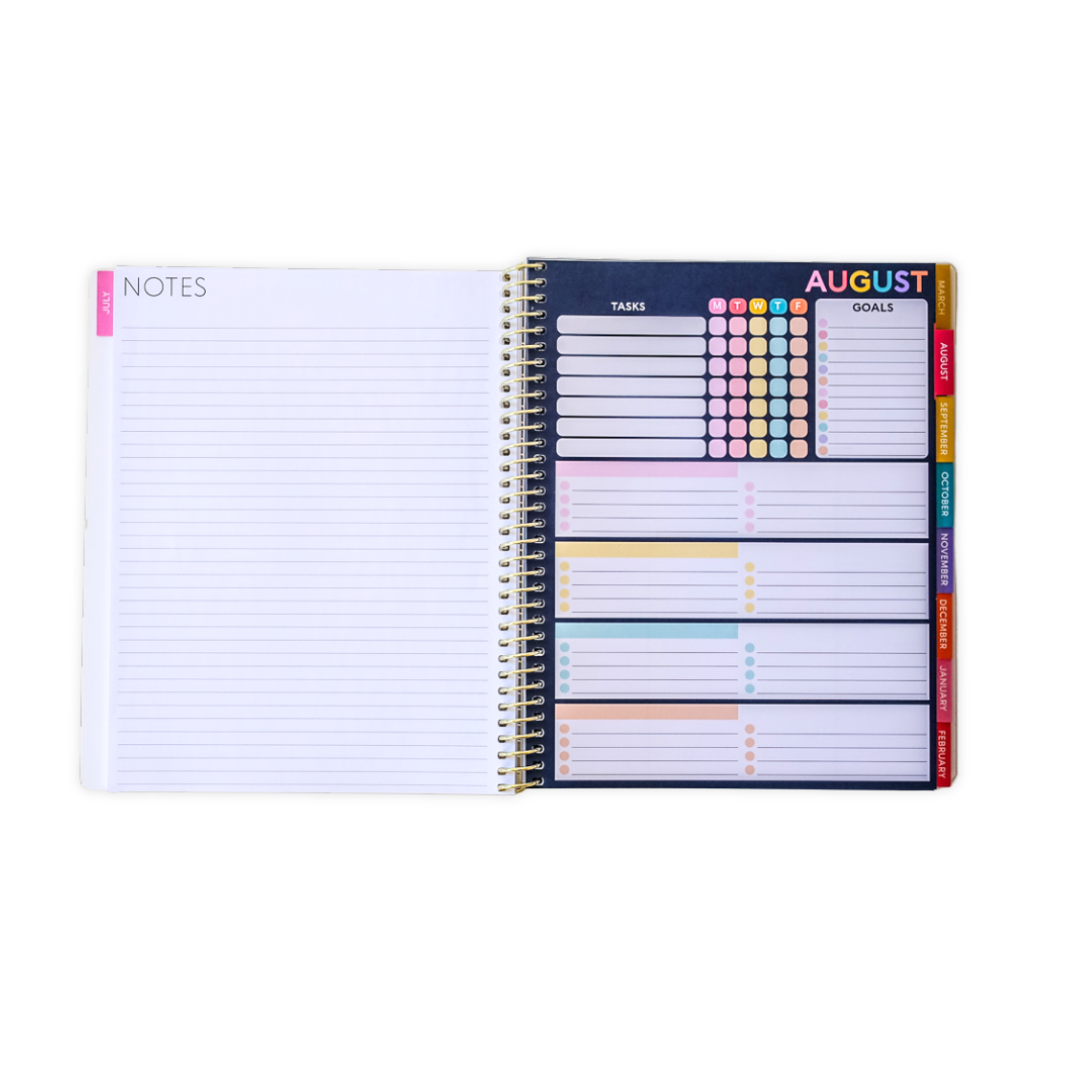 School Daze - WEEKLY Everyone™ Planner by BERTEAU & Co.
