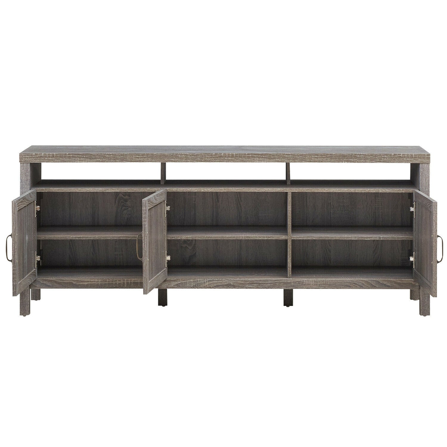 Universal TV Stand Entertainment Media Center for TV's up to 65 Inch-Gray