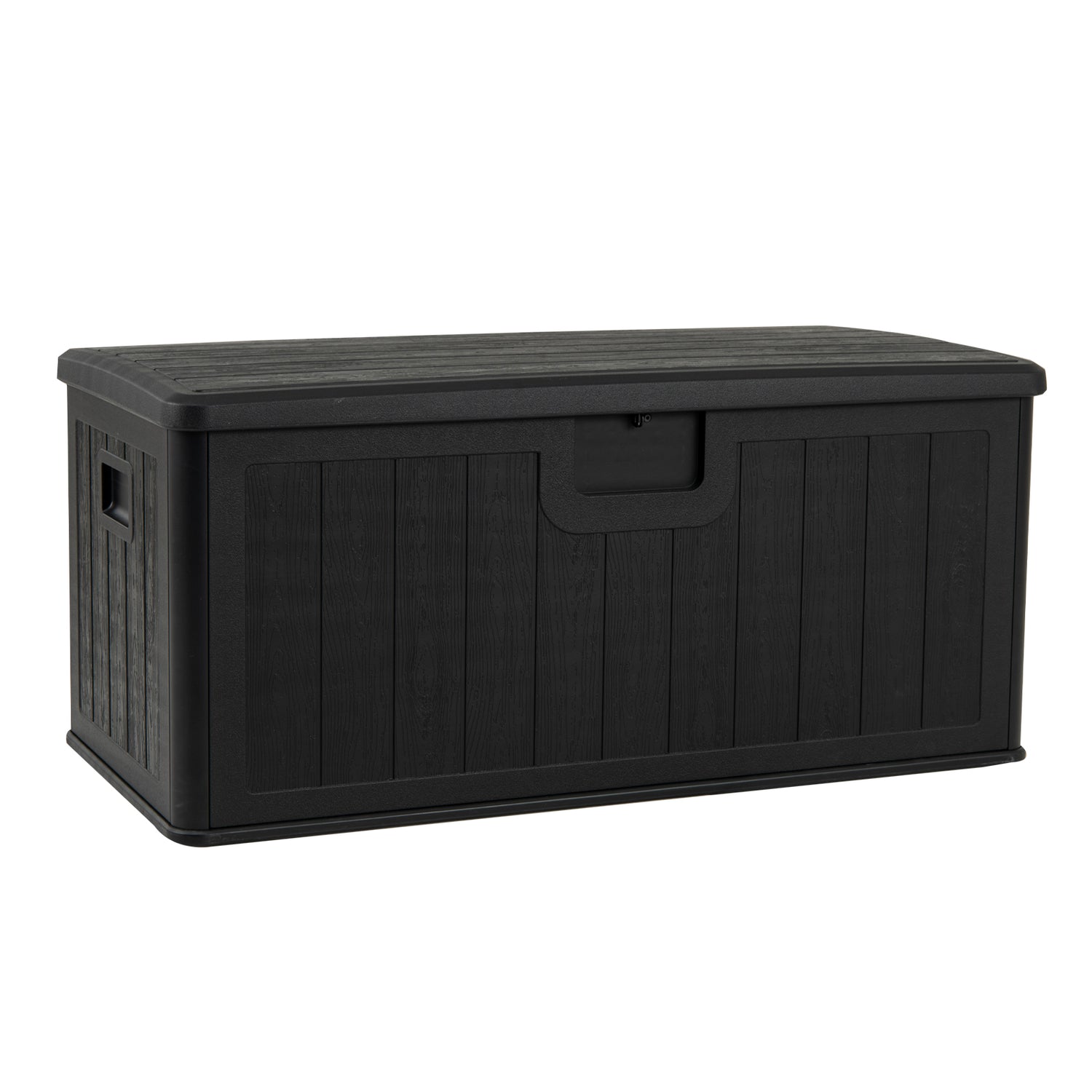 100 Gallon Large Deck Box with Lockable Lid for Patio
