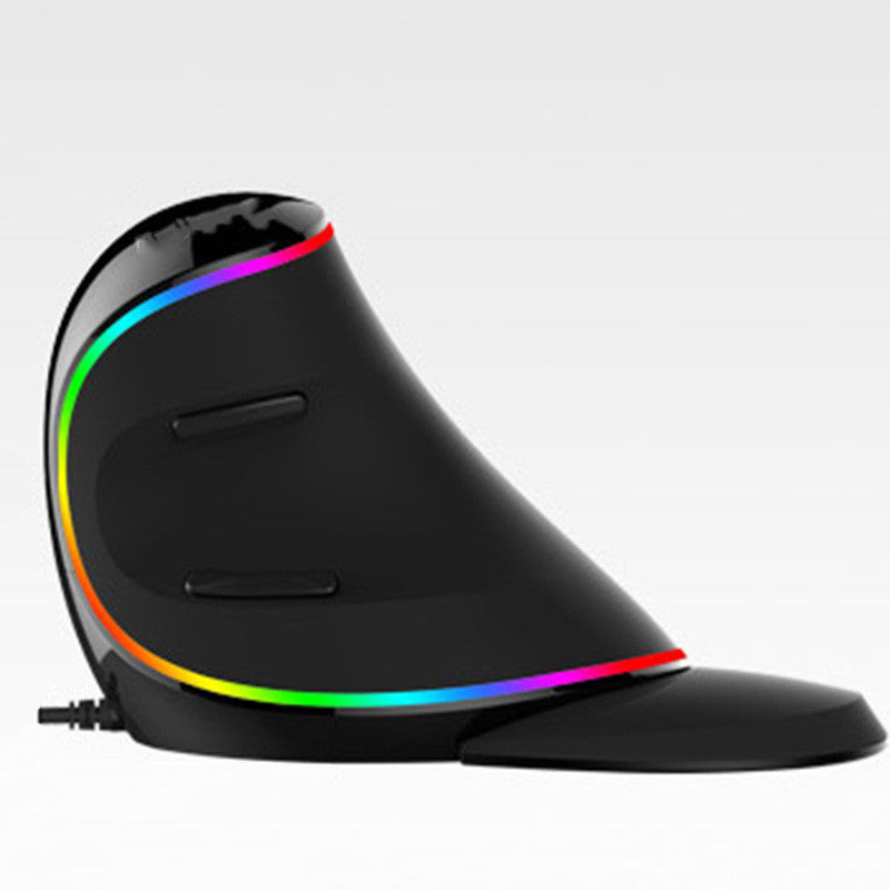 Vertical Ergonomic RGB Wired Mouse