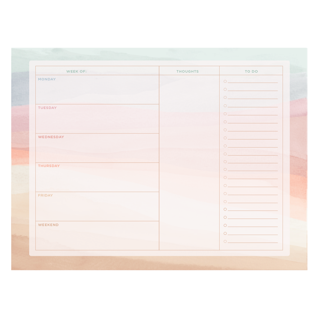 Tearaway Notepads - Extra Large