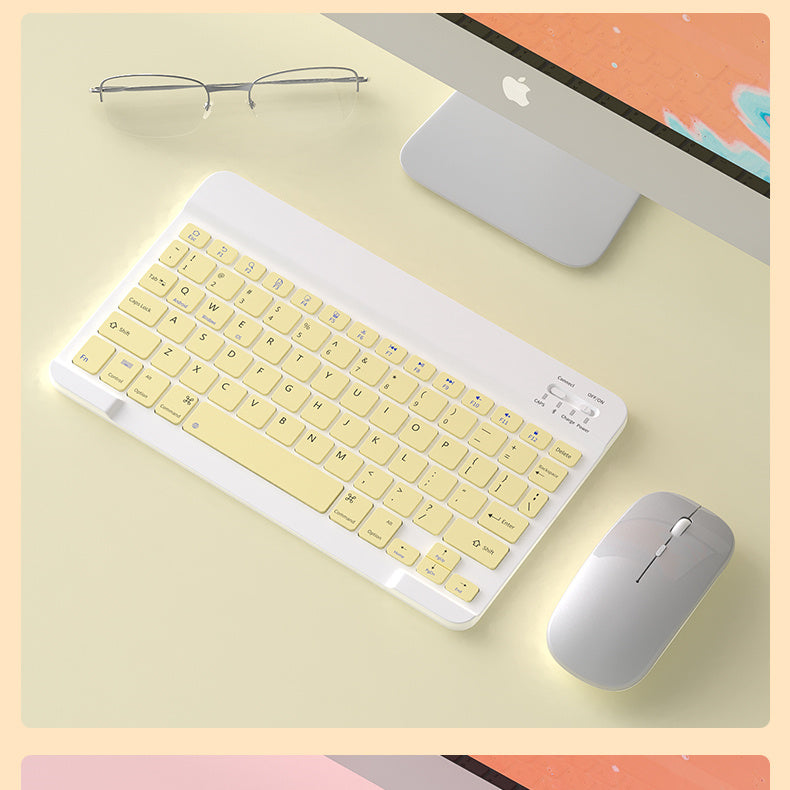 Tablet and Notebook Bluetooth Keyboard-Mouse Set