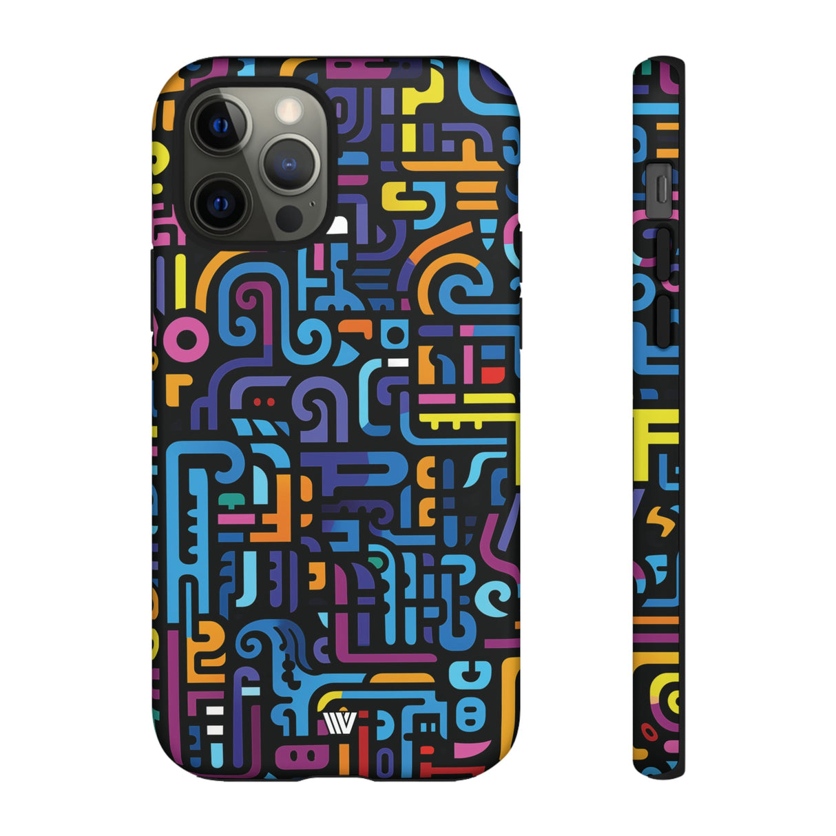 NEON GLYPHS | Tough Phone Case