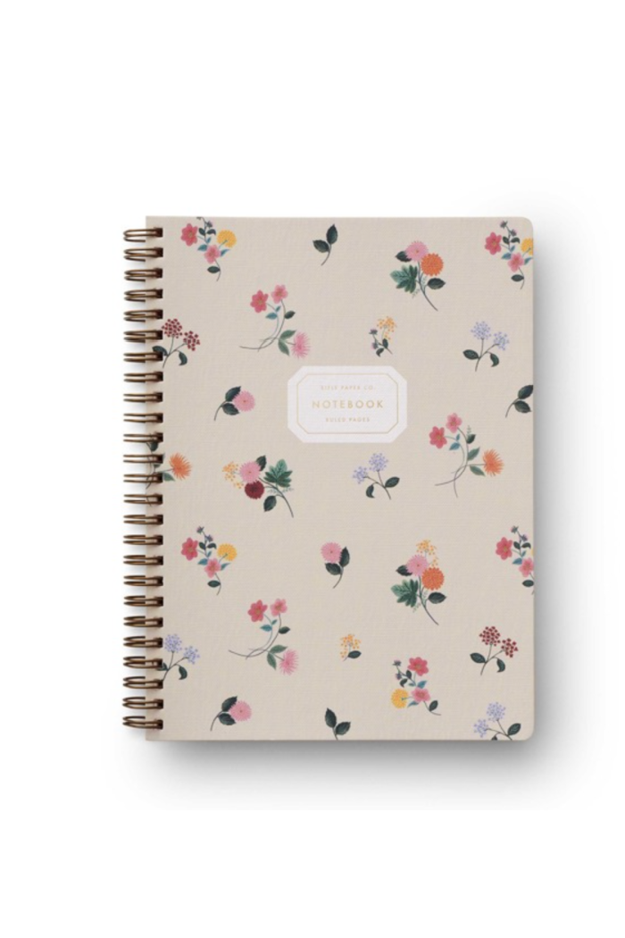 DITSY DAHLIA SPIRAL NOTEBOOK