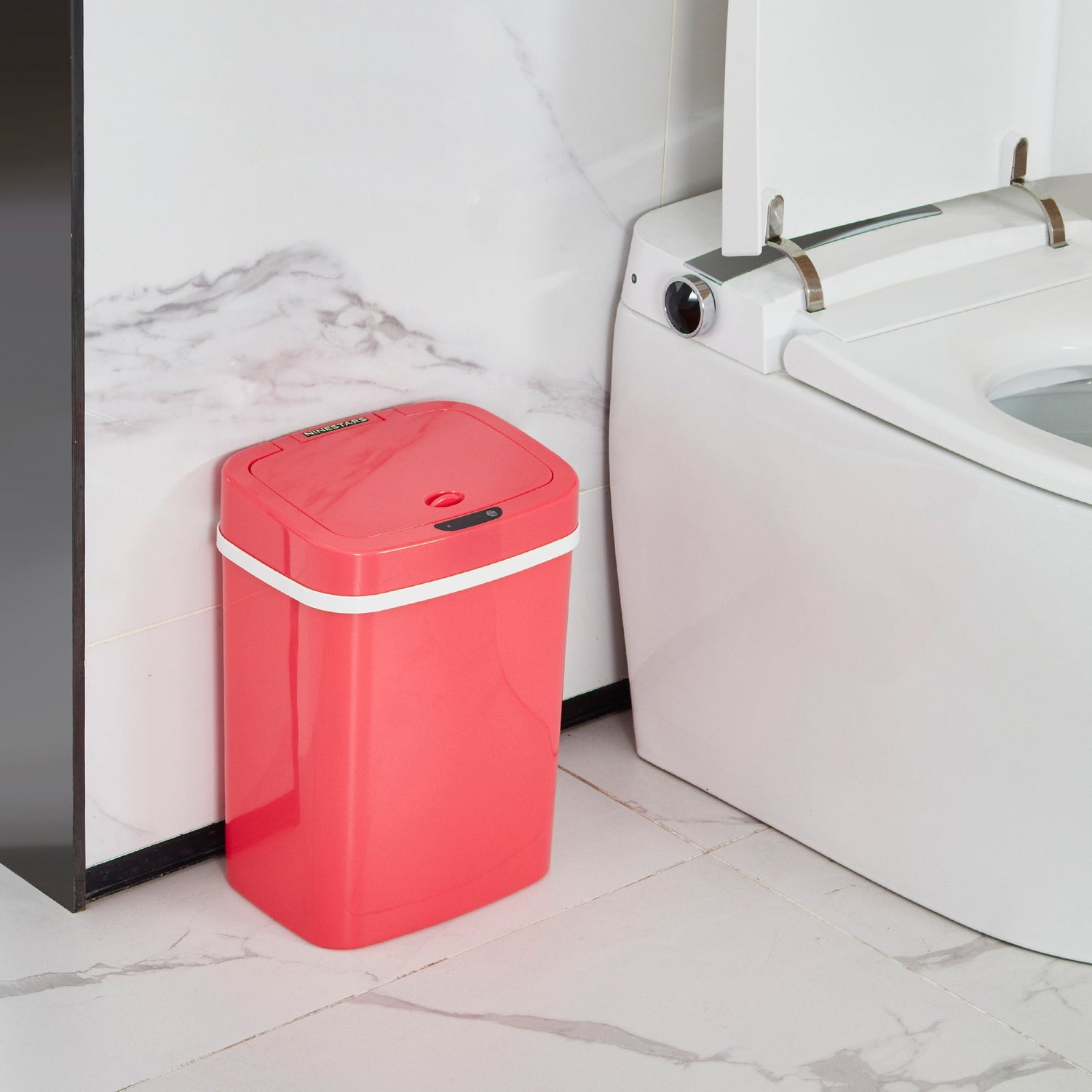 Rectangular Motion Sensor Trash Can 3.2 Gallon ABS | DZT-12-5