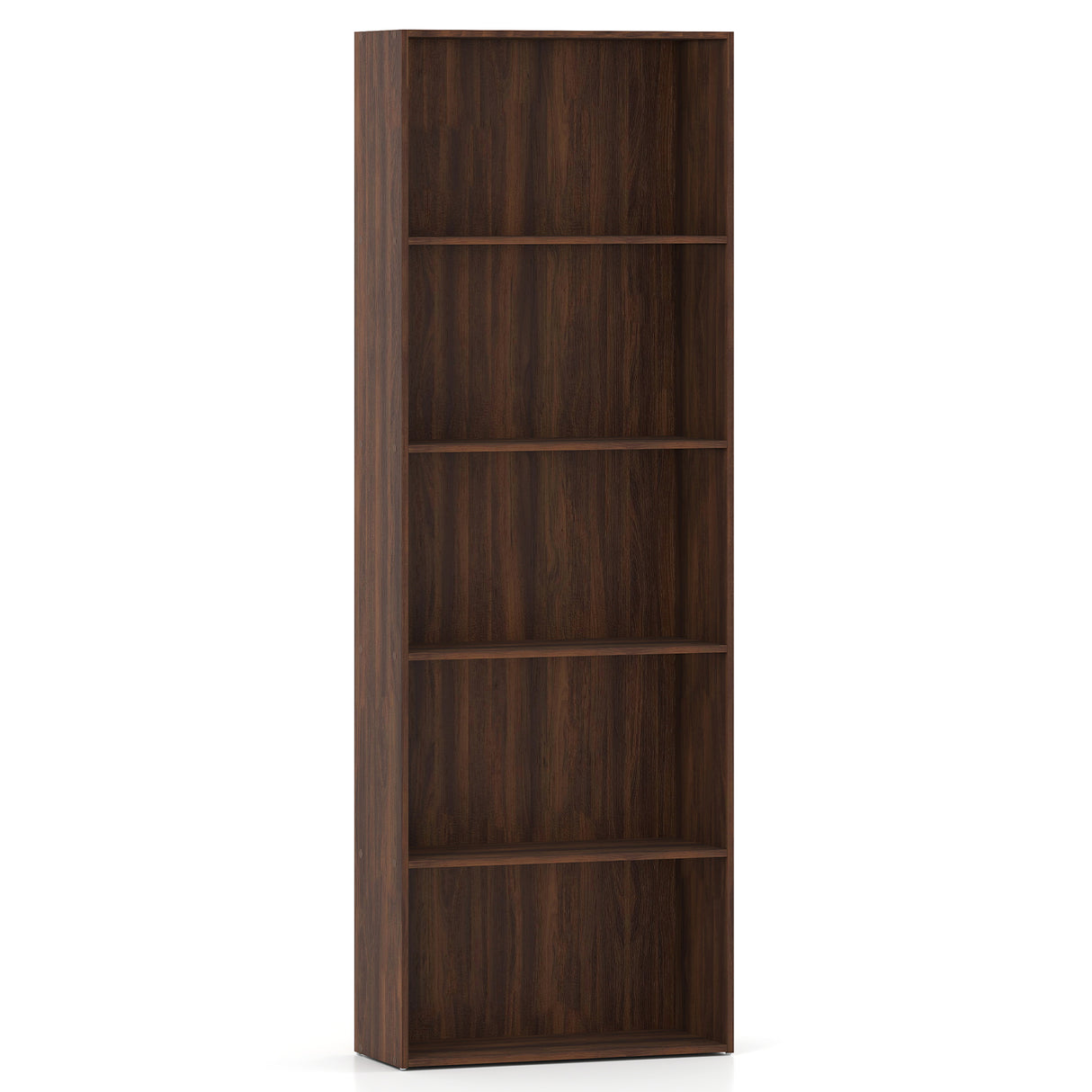 5-Shelf Storage Bookcase Modern Multi-Functional Display Cabinet Furniture