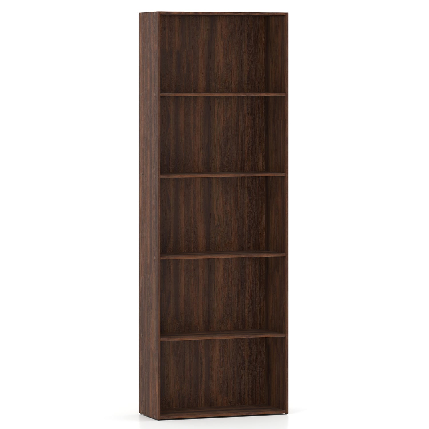 5-Shelf Storage Bookcase Modern Multi-Functional Display Cabinet Furniture