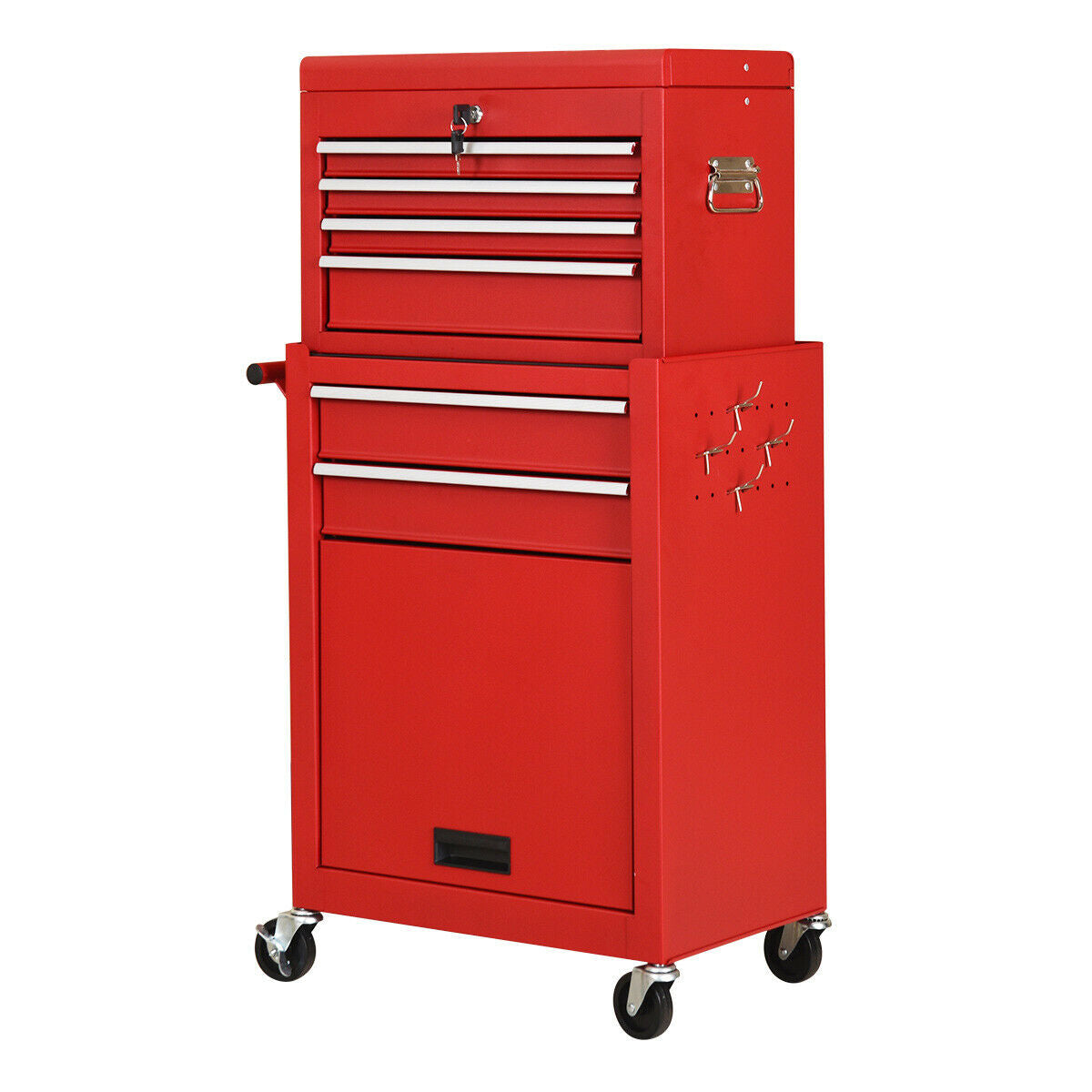 Rolling Cabinet Storage Chest Box Garage Toolbox Organizer