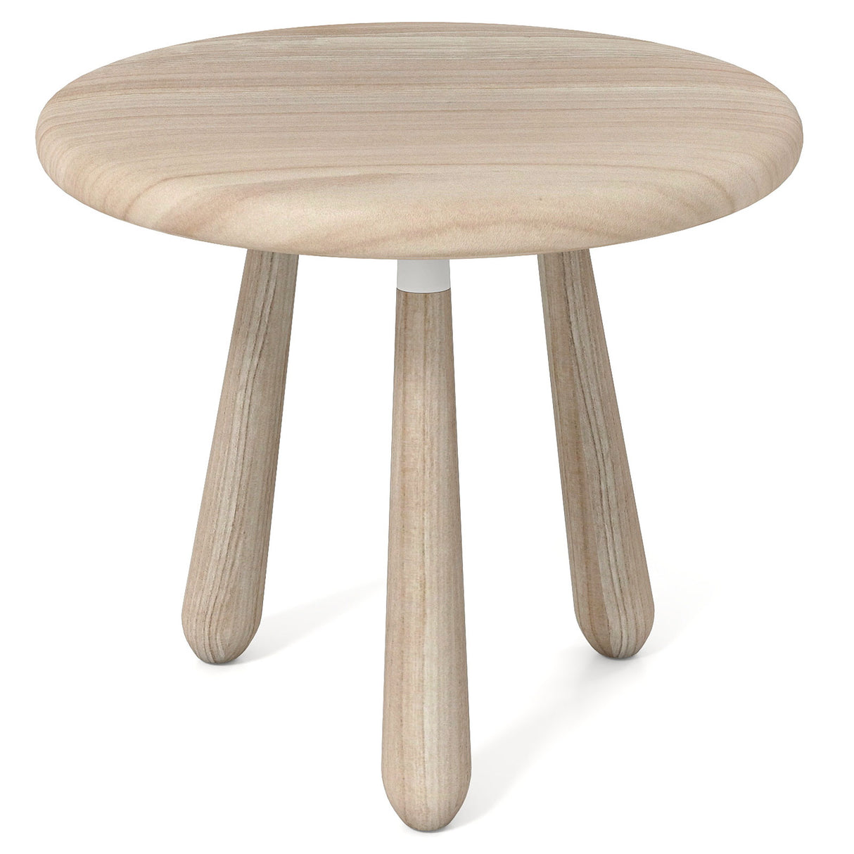 18 Inch Outdoor Mahogany Wood Side Table with Thickened Board