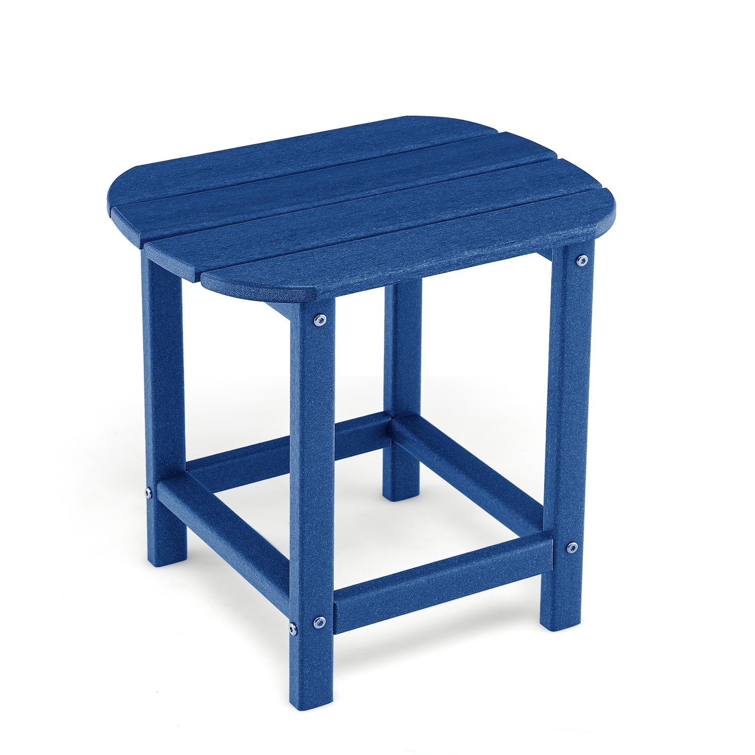18 Inch Weather Resistant Side Table for Garden Yard Patio