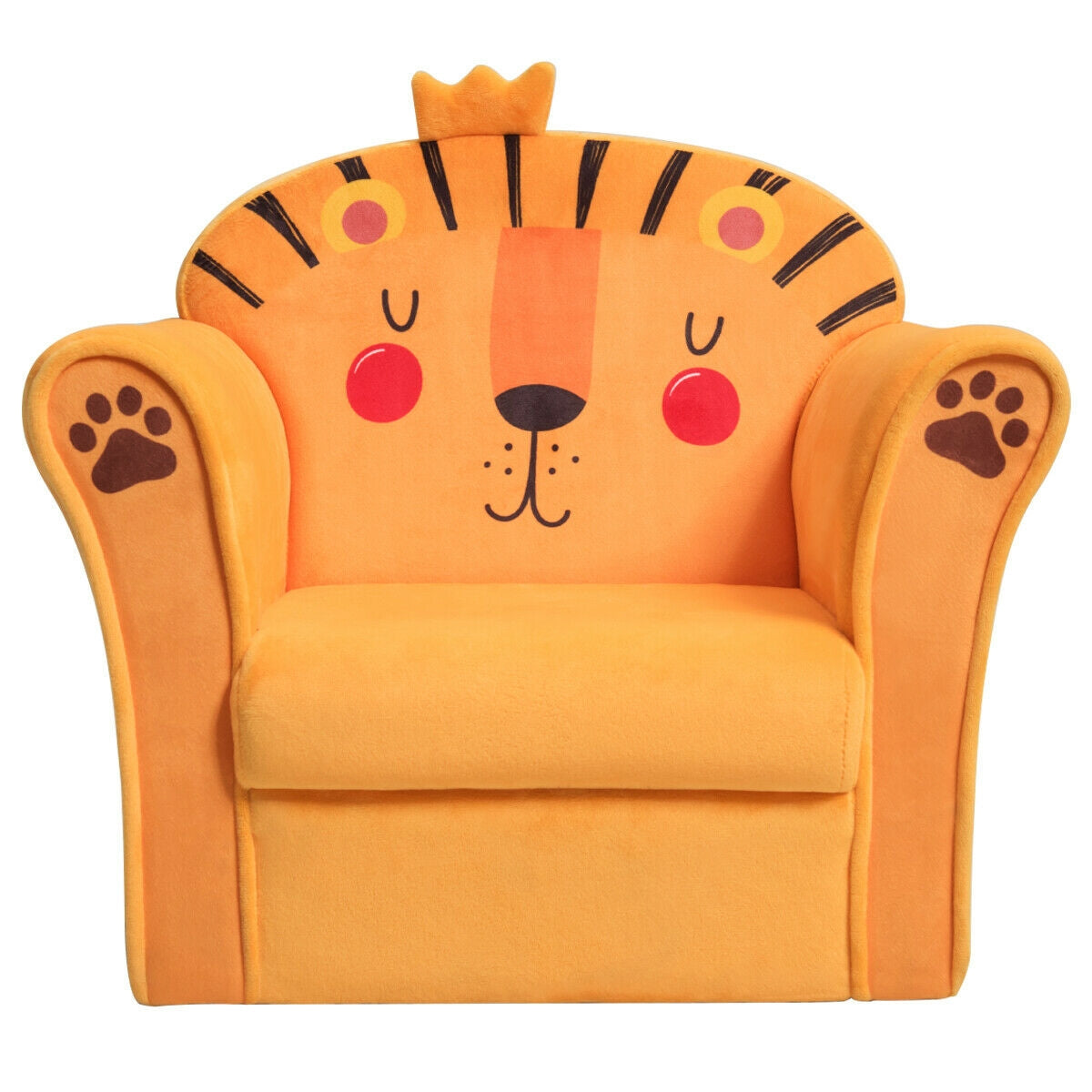 Kids Astronaut Armrest Upholstered Couch