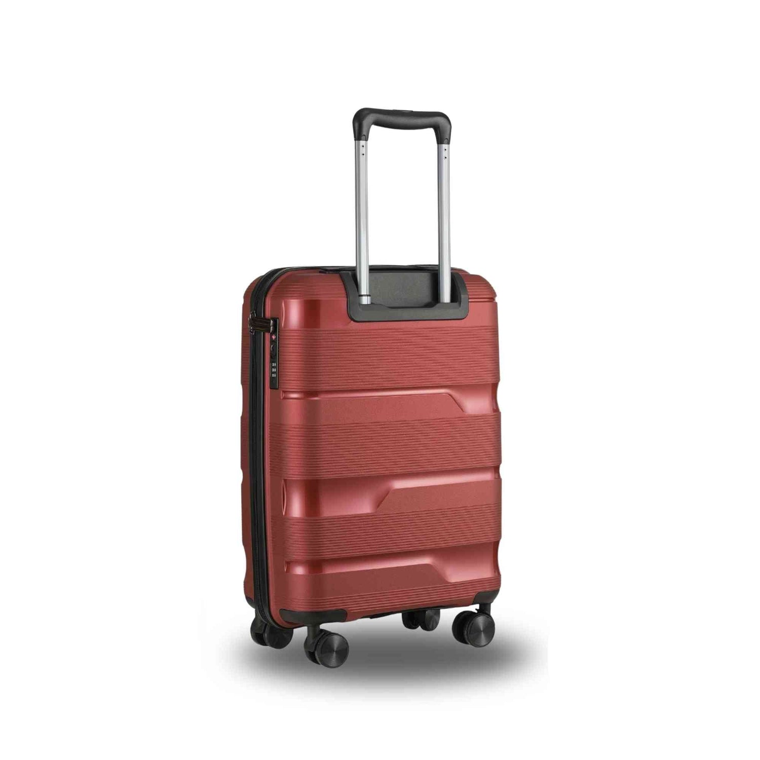20-inch Red Carry-On Hardcase Roller Luggage
