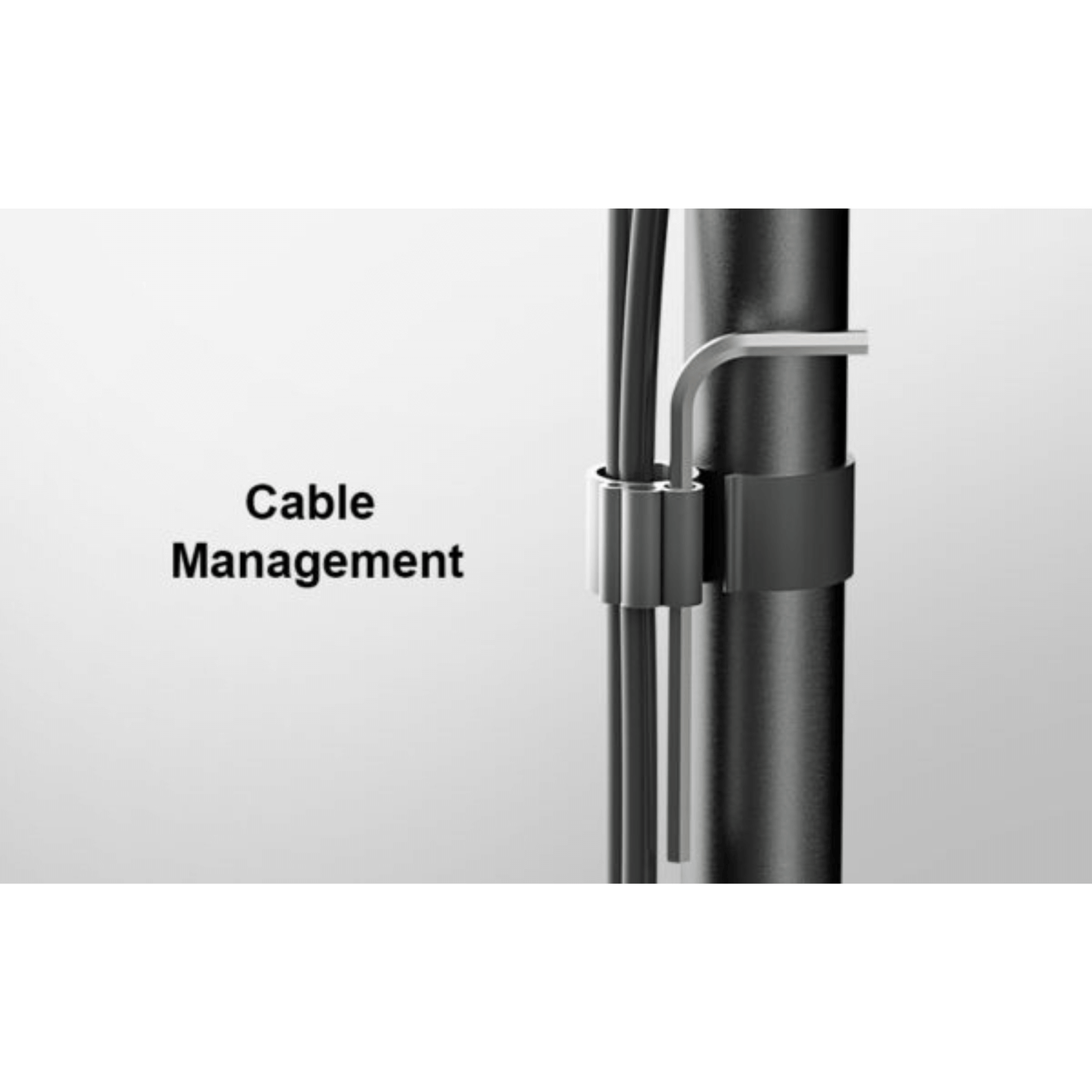 ErgoAV Motion Mount for Single Monitors 13" to 27"