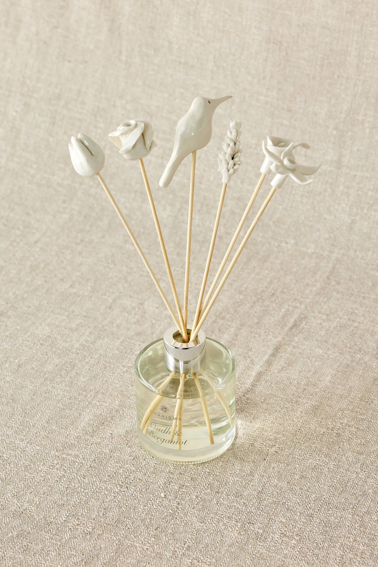 Country Flowers Bamboo Diffuser Sticks Set