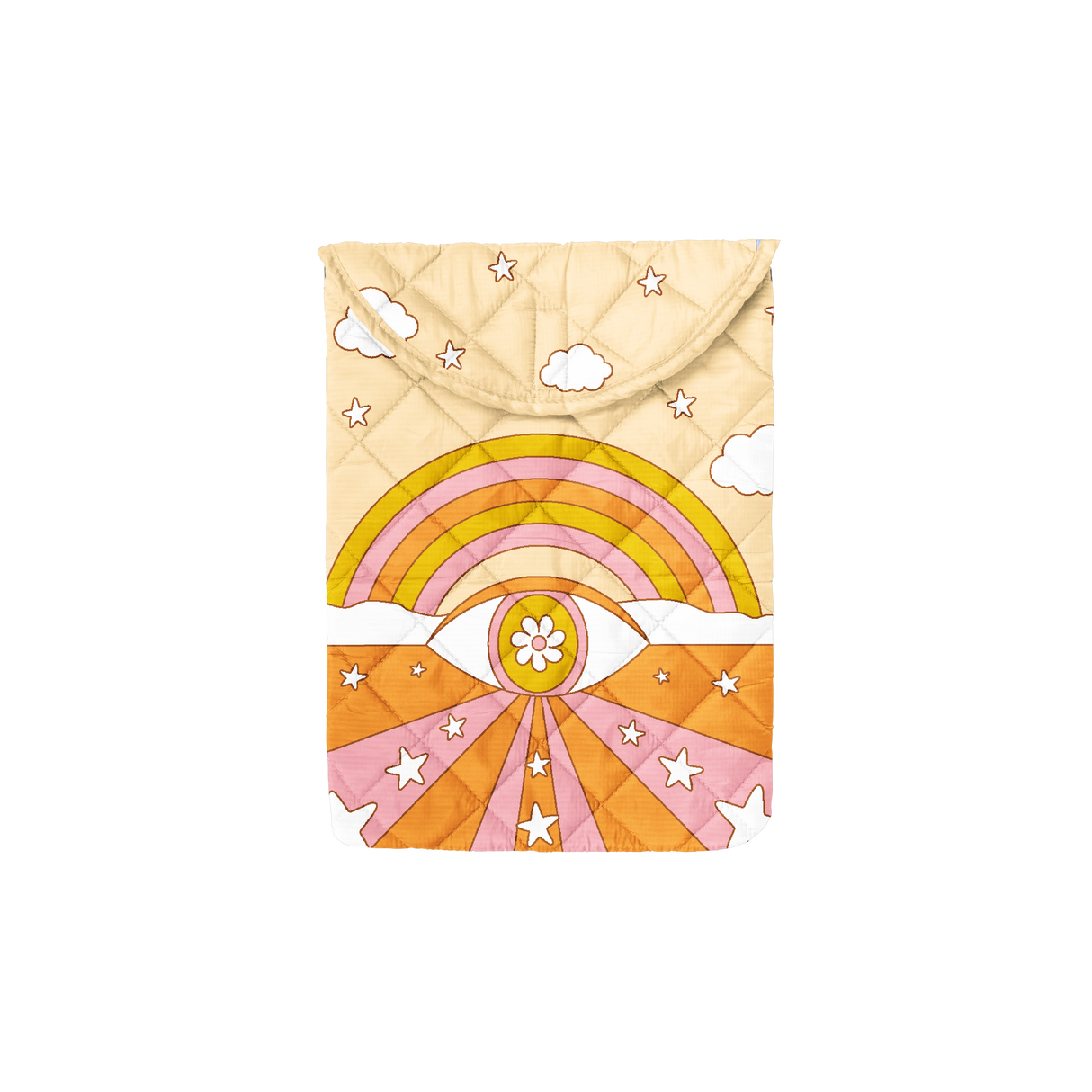 Tarot Dreamer Puffy Foldover Laptop Sleeve