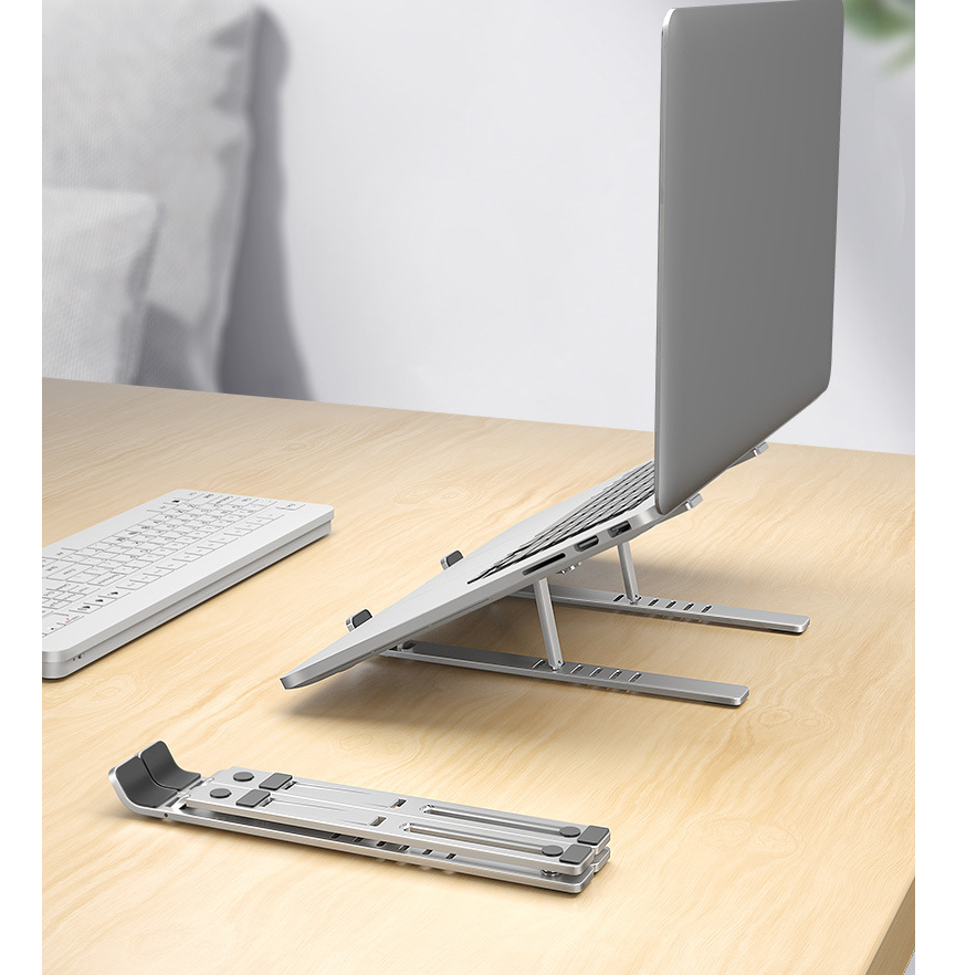 Portable Adjustable Laptop Stand with Cooling Function