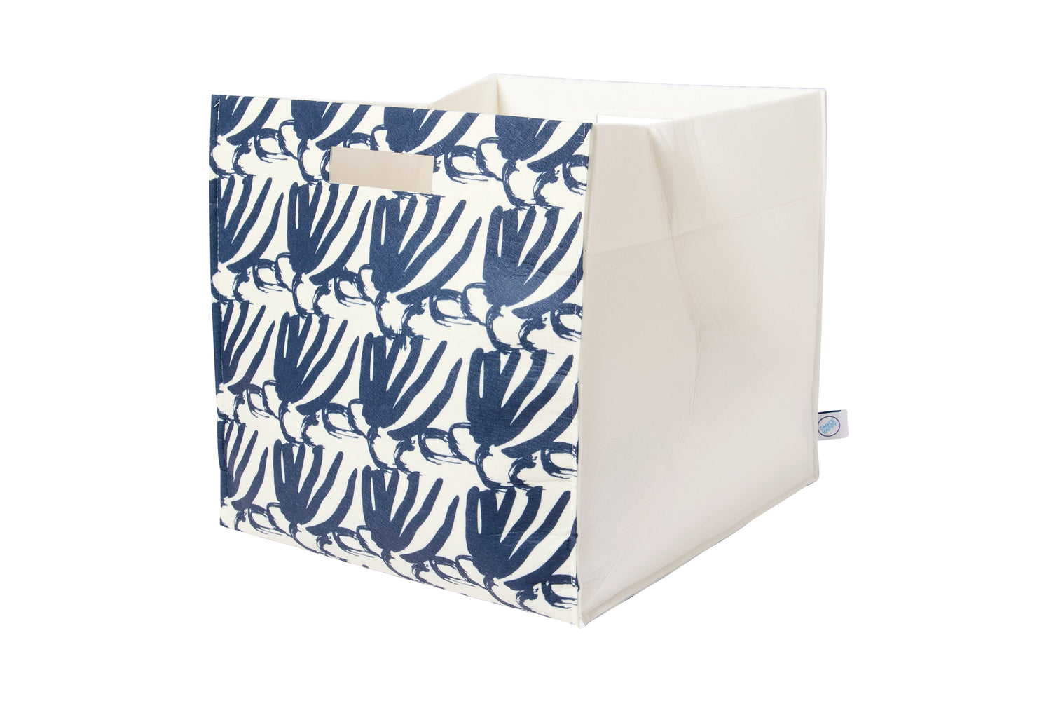 Palm Leaves Felt Storage Bin
