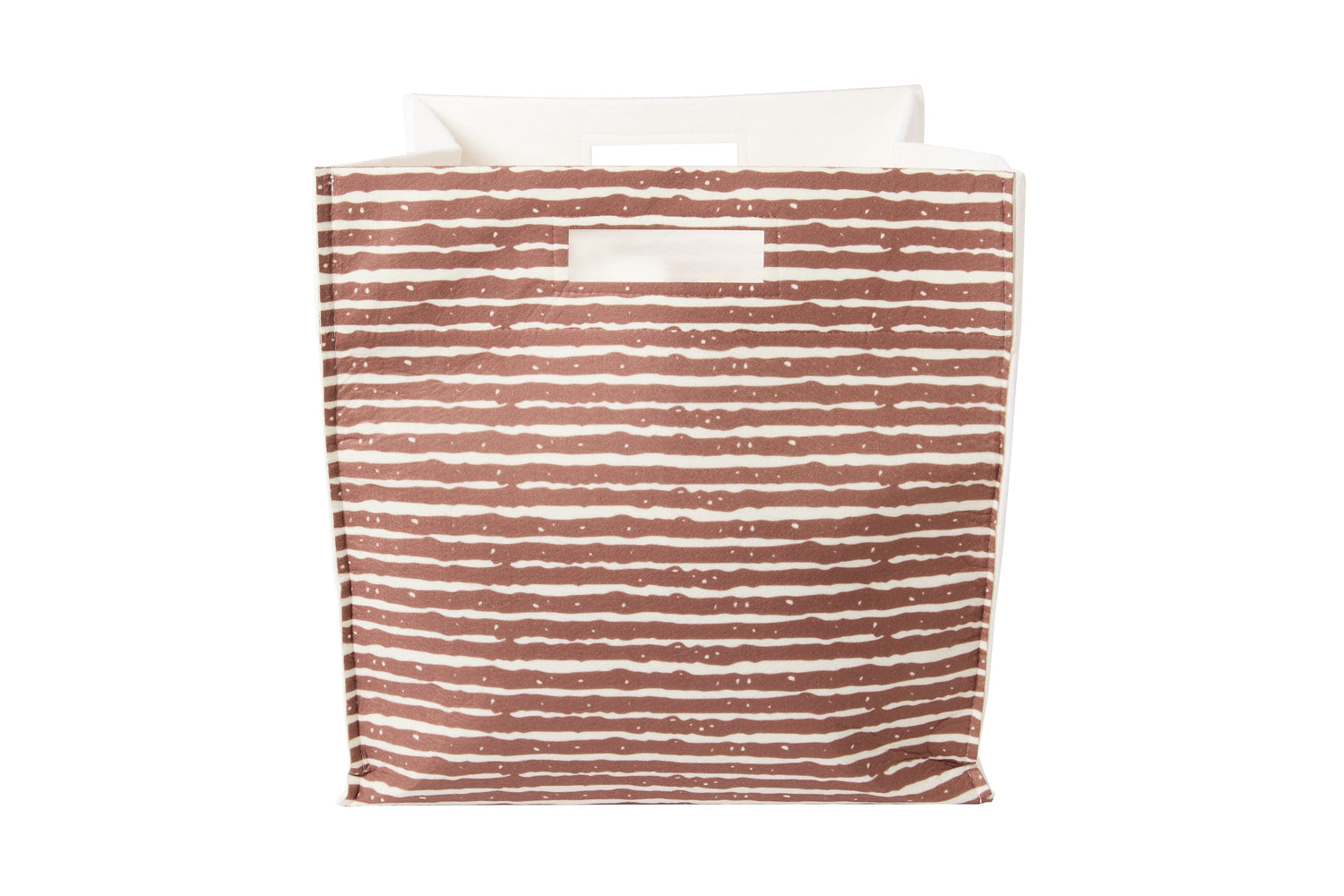 Lines Felt Storage Bin