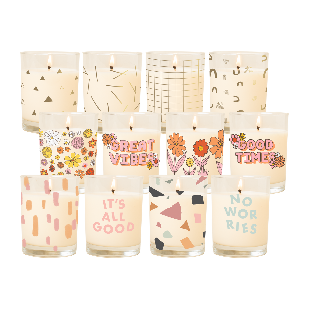 Candle Rocks Glass - Collection Art