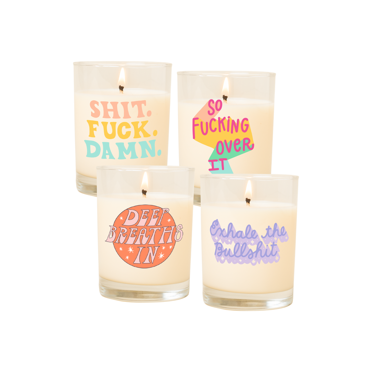 Candle Rocks Glass - Toot Sayings