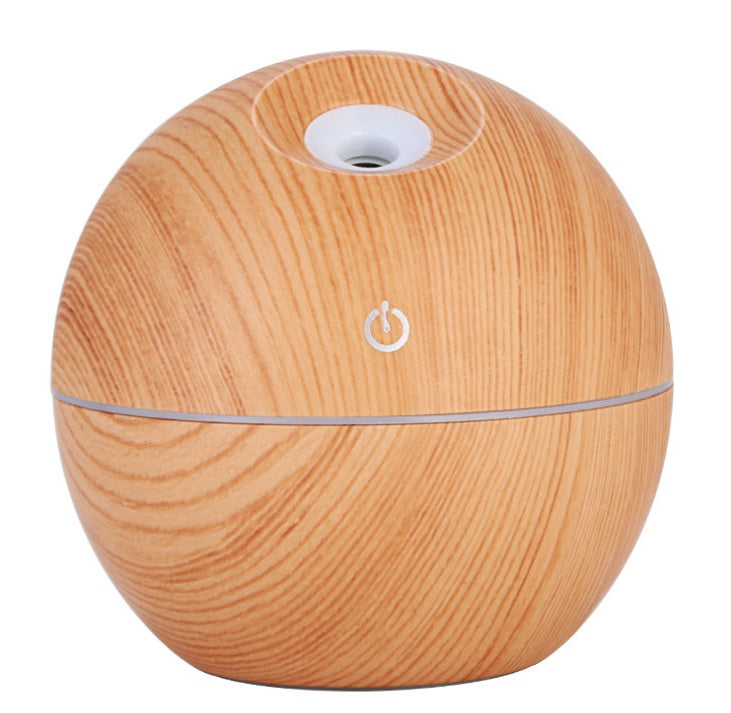 USB Ultrasonic Aroma Diffuser & Humidifier with 7-Color LED Light