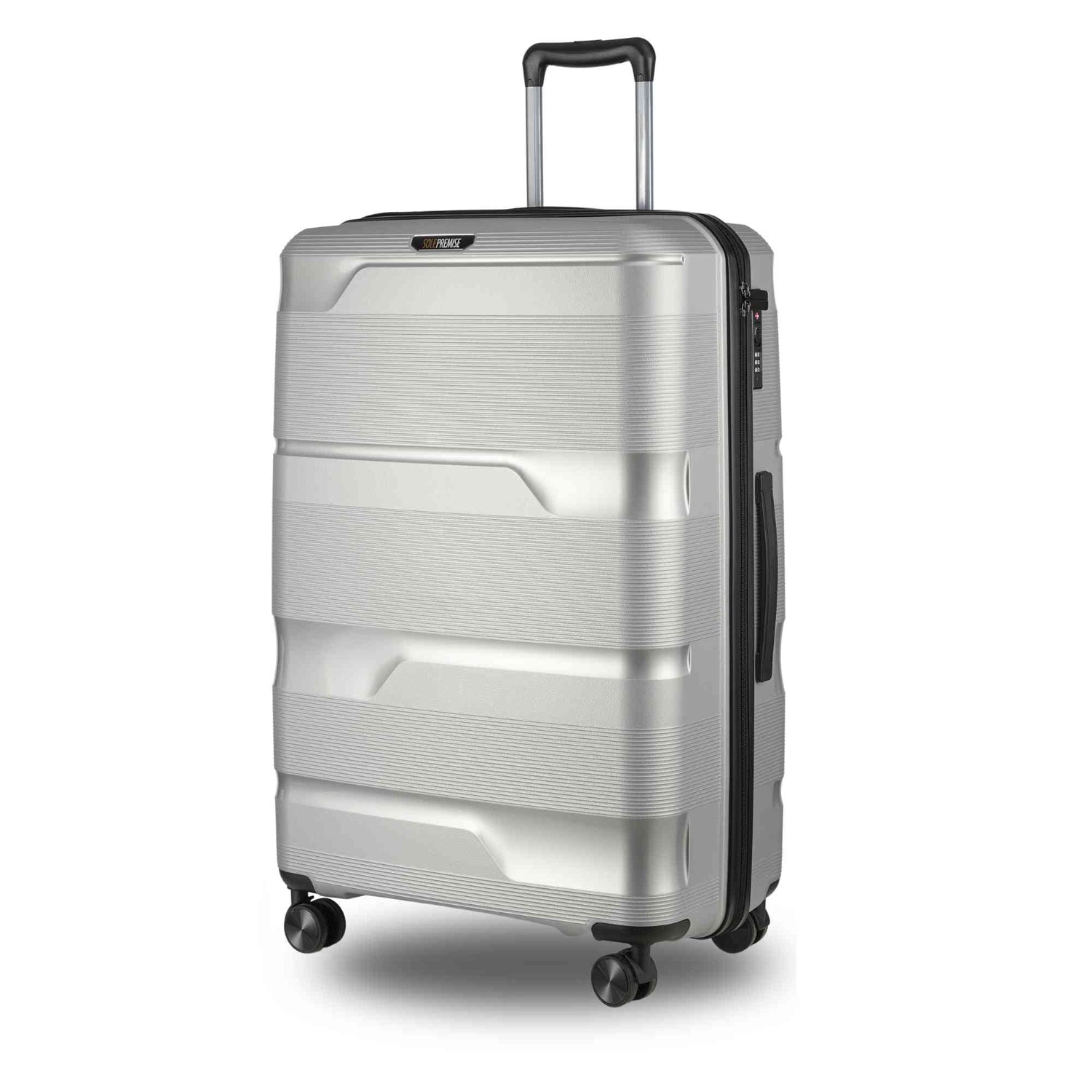 28-inch Silver Hardcase Roller Luggage