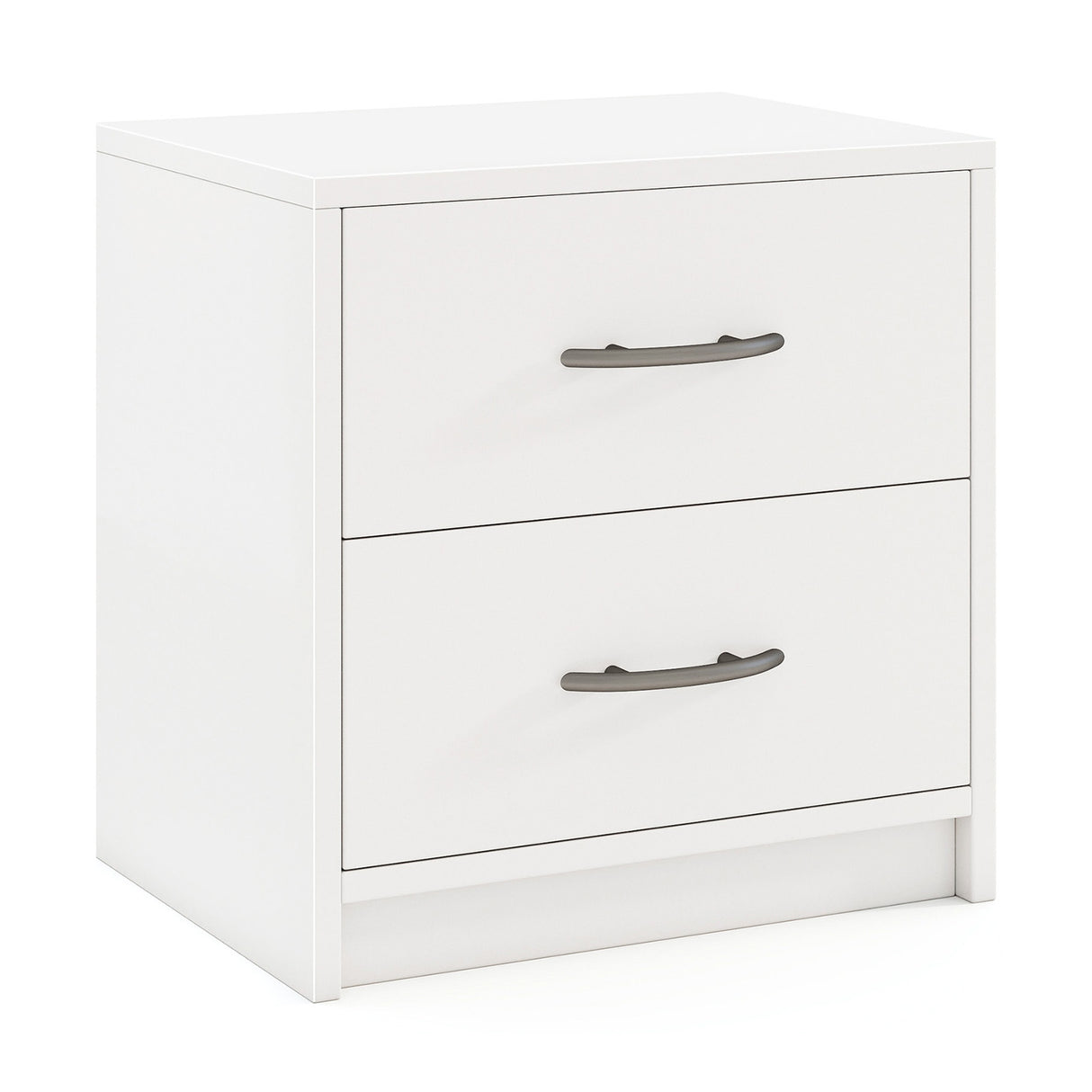 2 Drawer Nightstand with Storage for Living Room