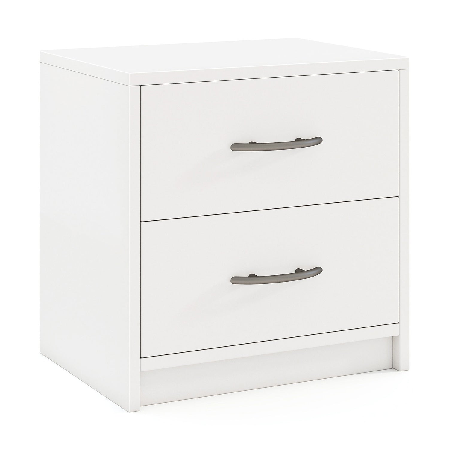 2 Drawer Nightstand with Storage for Living Room
