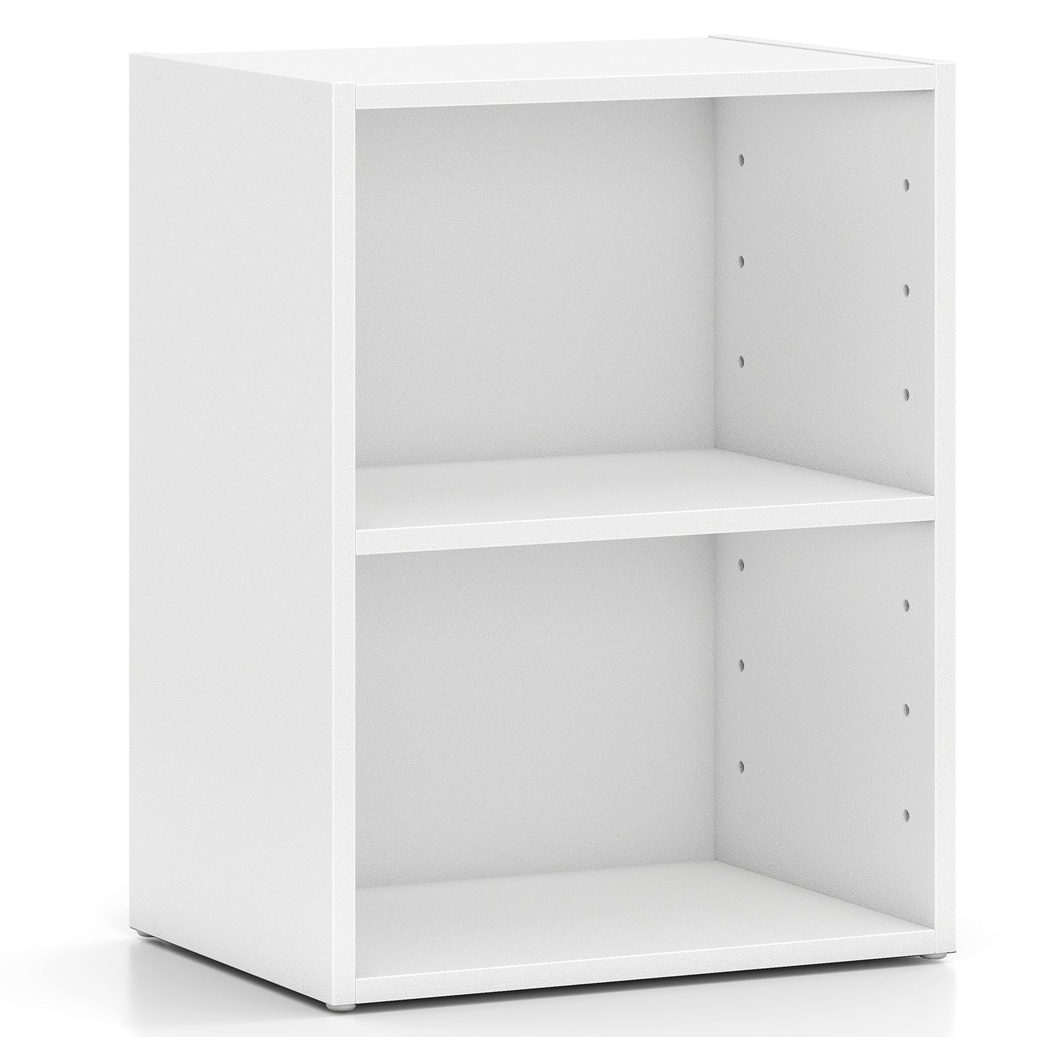 2-Layer Multifunctional Furniture Display Cabinet with Large Capacity Storage Space