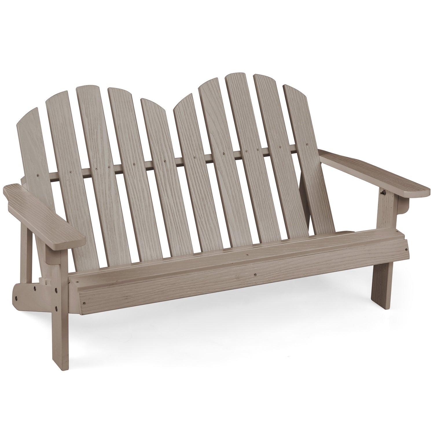 2 Person Adirondack Chair with High Backrest