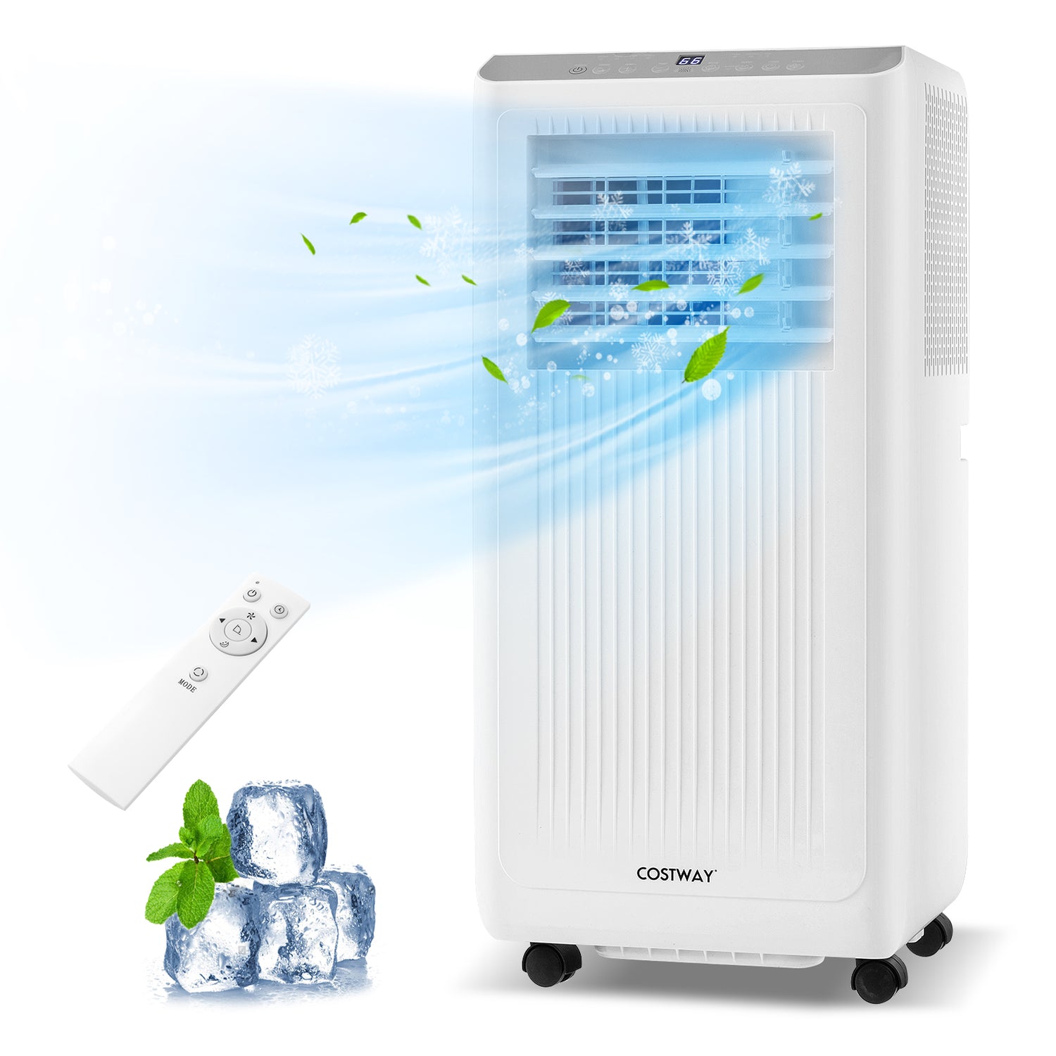 8000 BTU Portable Air Conditioner 3 in 1 AC Unit Fan and Dehumidifier