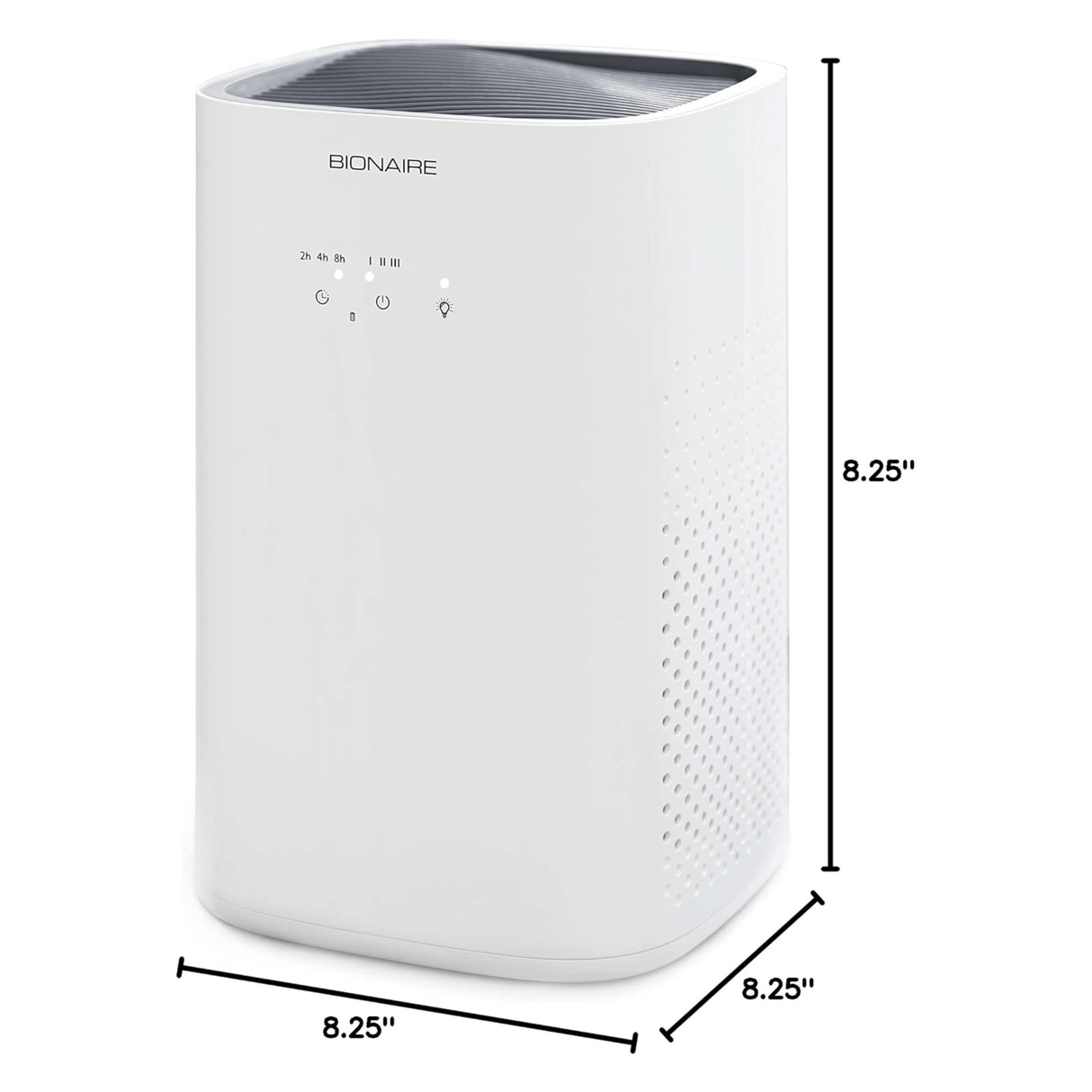 Bionaire True HEPA 360-Degree Touch-Control Air Purifier for Medium Size Rooms