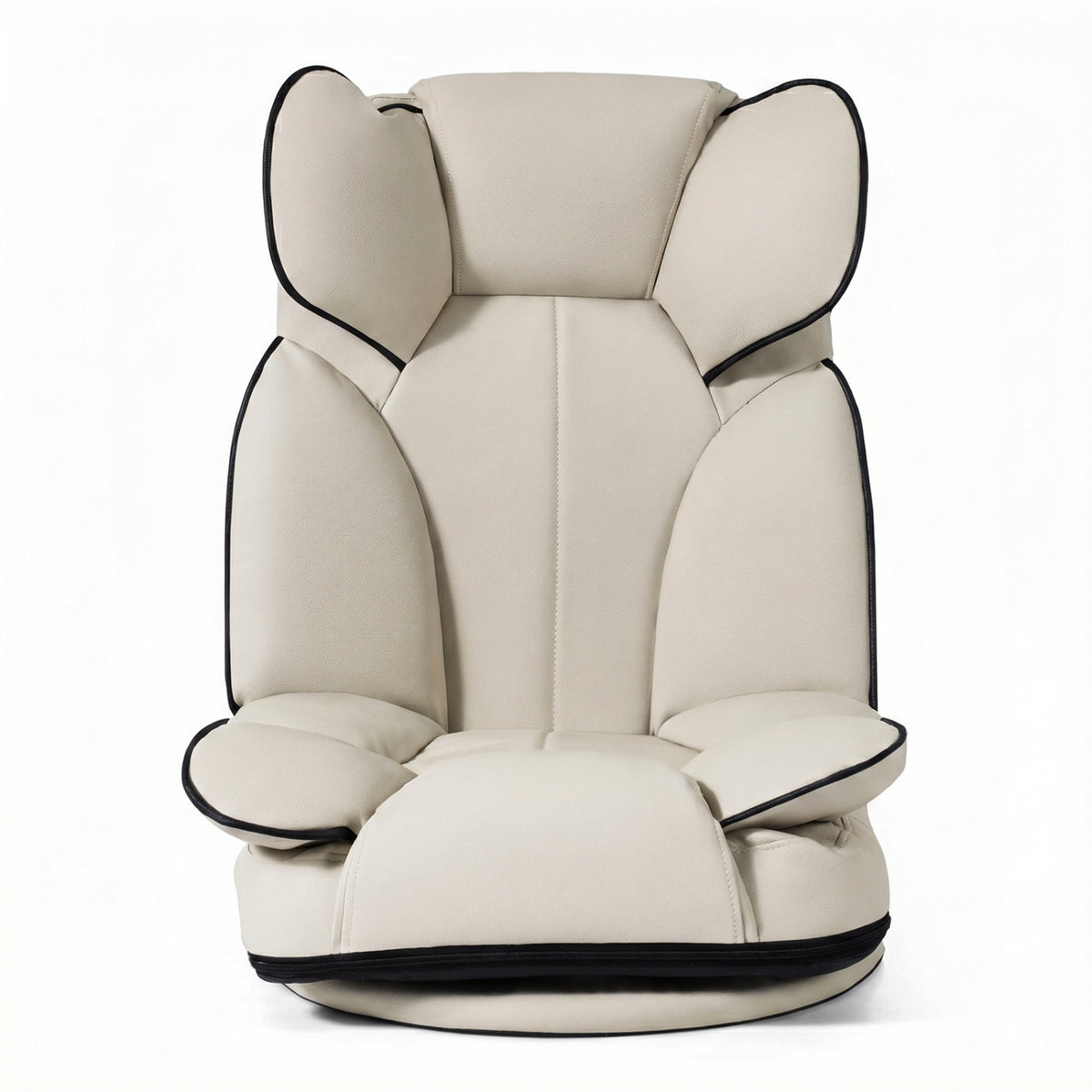 360 Degree Swivel Floor Gaming Chair with 6-Position Adjustable Backrest and Sponge Filling