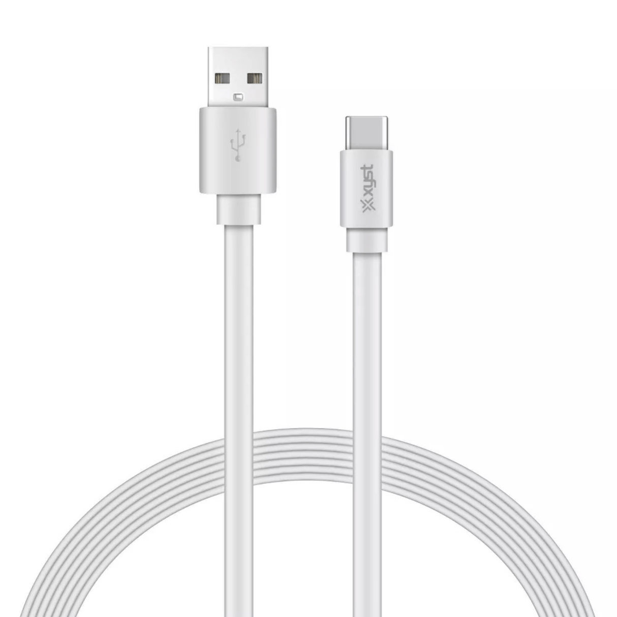 Xyst Charge and Sync USB to USB-C Flat Cable 4Ft