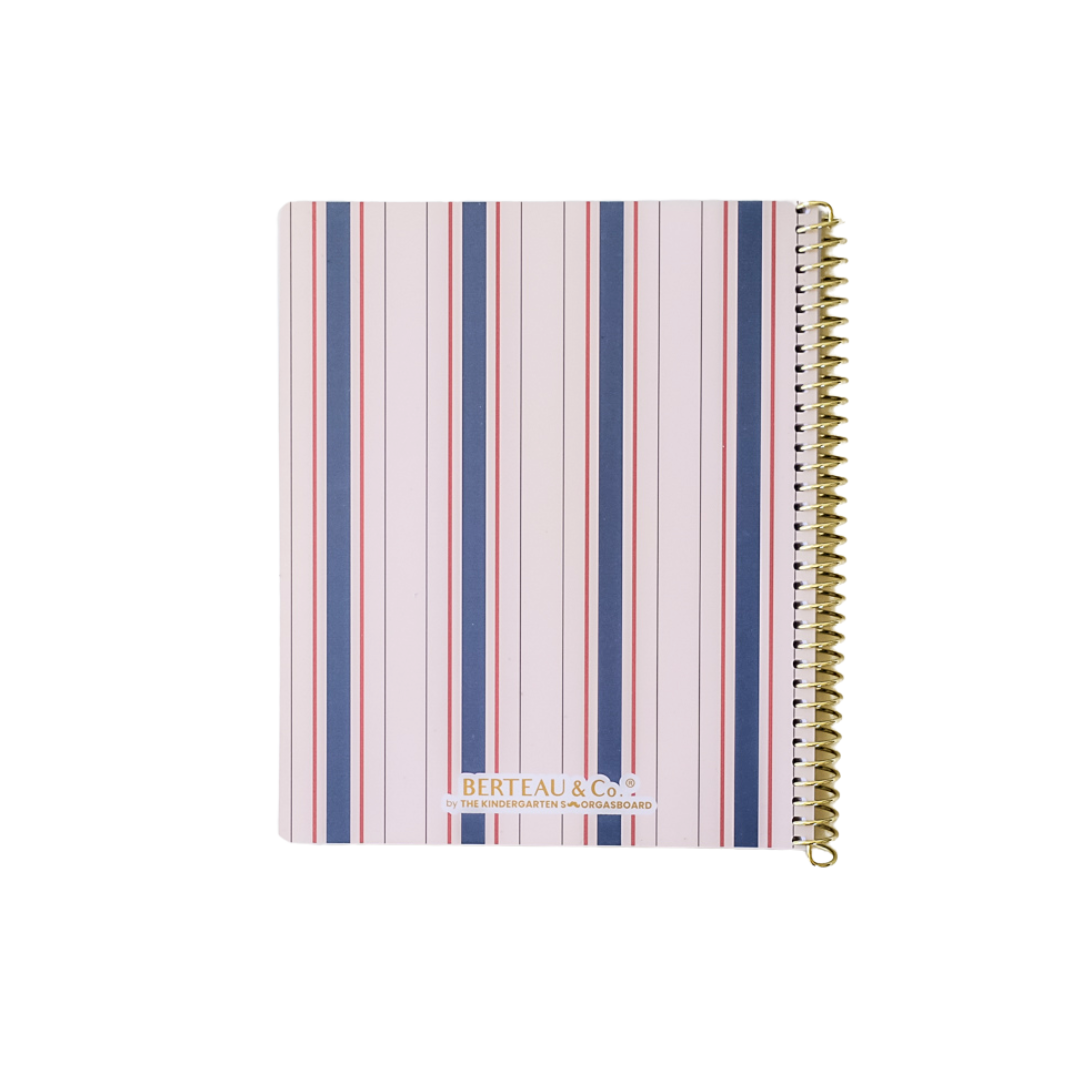 Gimme Stripes WEEKLY Everyone™ Planner by BERTEAU & Co.