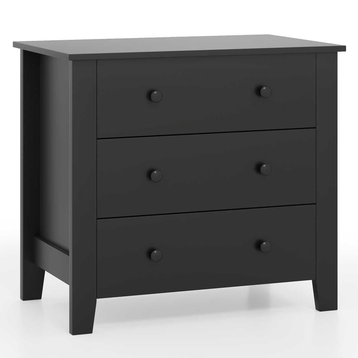 3 Drawer Dresser Chest of Drawers Bedside Table