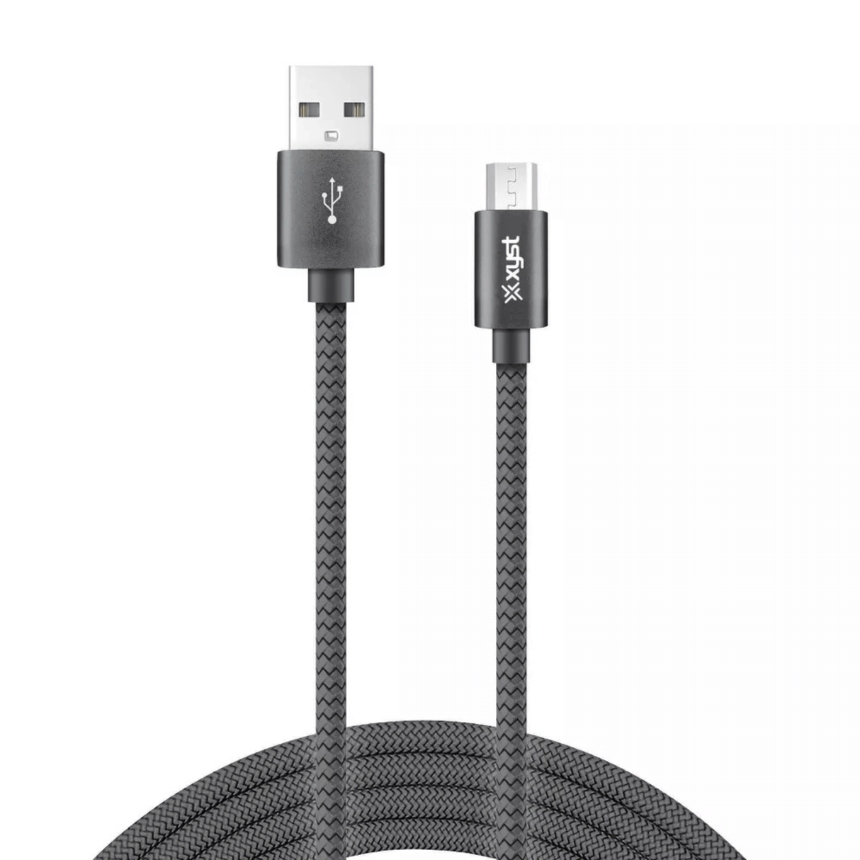 Xyst Charge and Sync USB to Micro USB Braided Cable 10Ft
