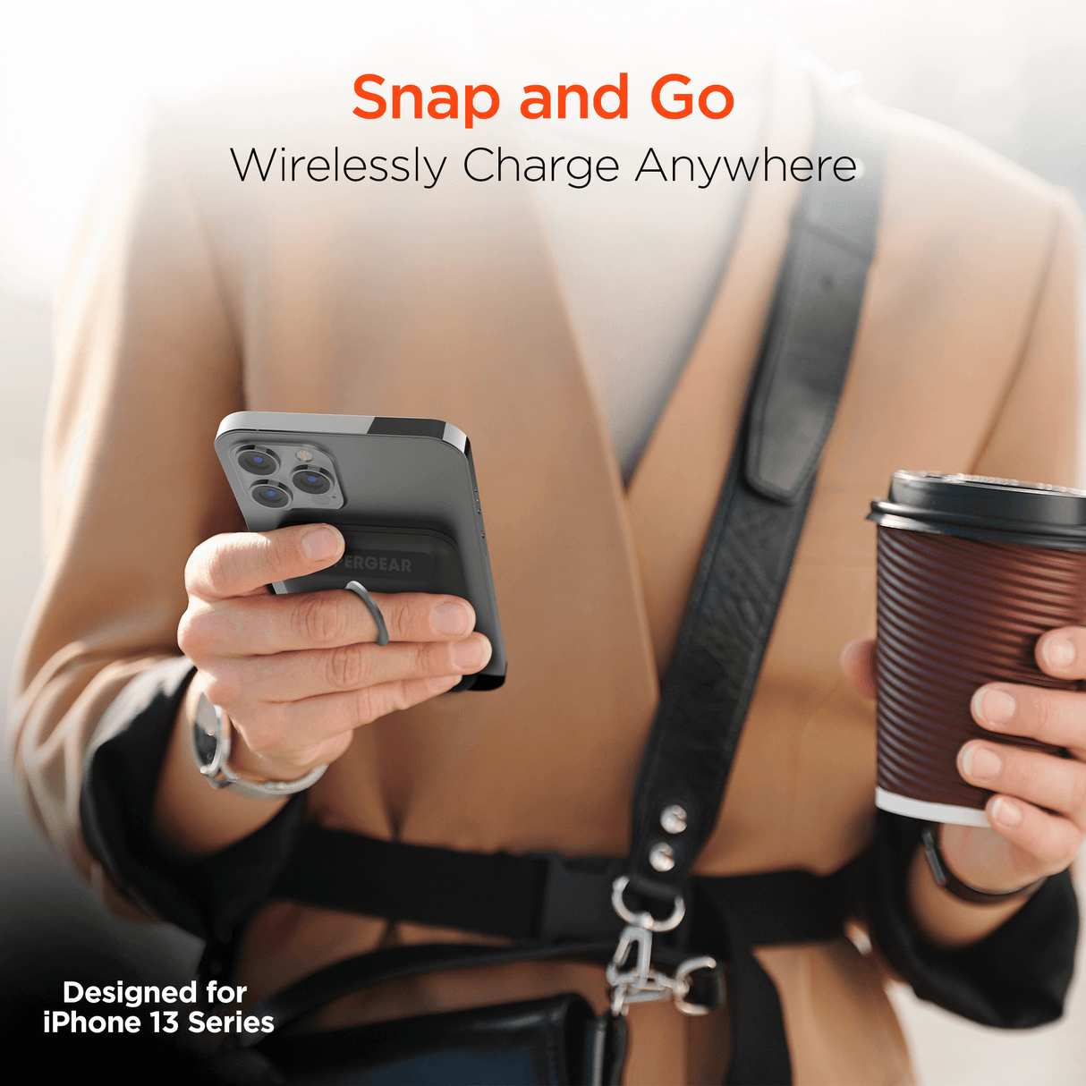 HyperGear 5000mAh Magnetic Wireless Power Bank