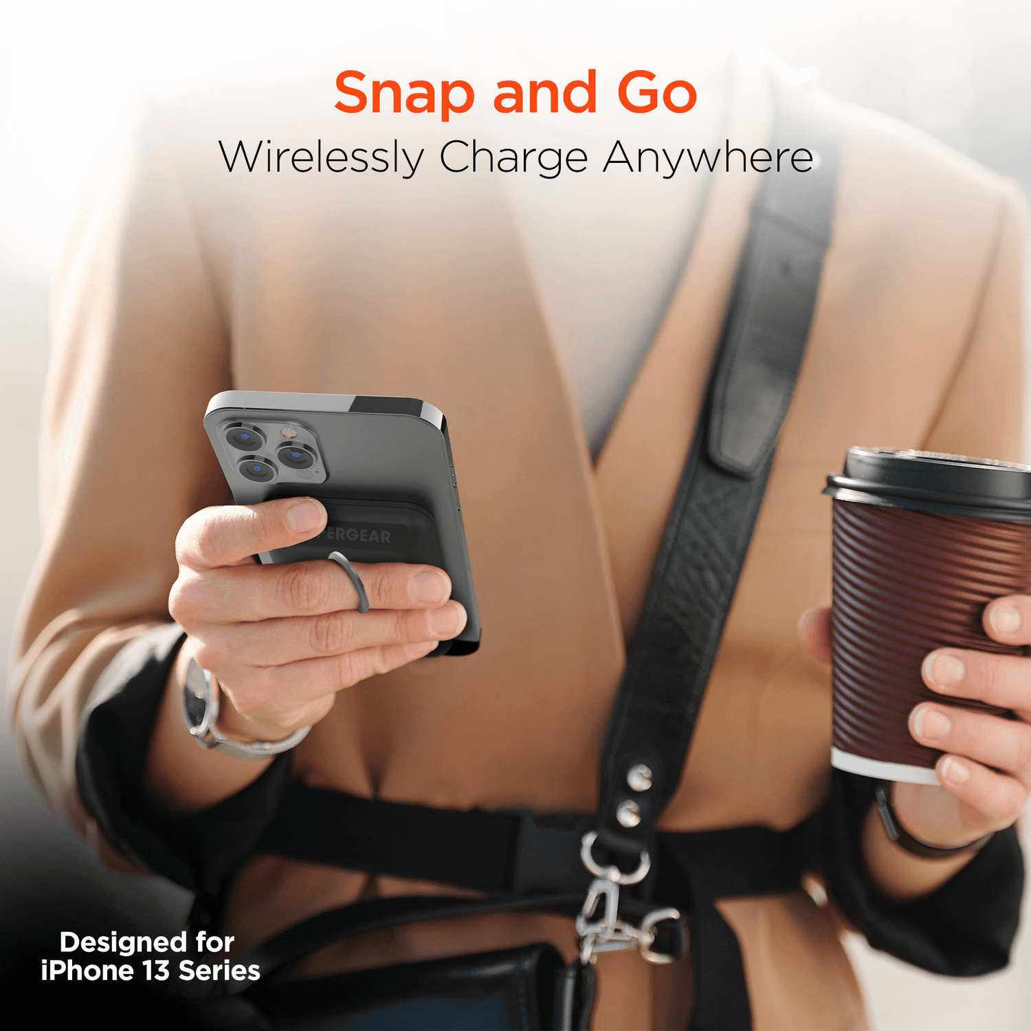HyperGear 5000mAh Magnetic Wireless Power Bank