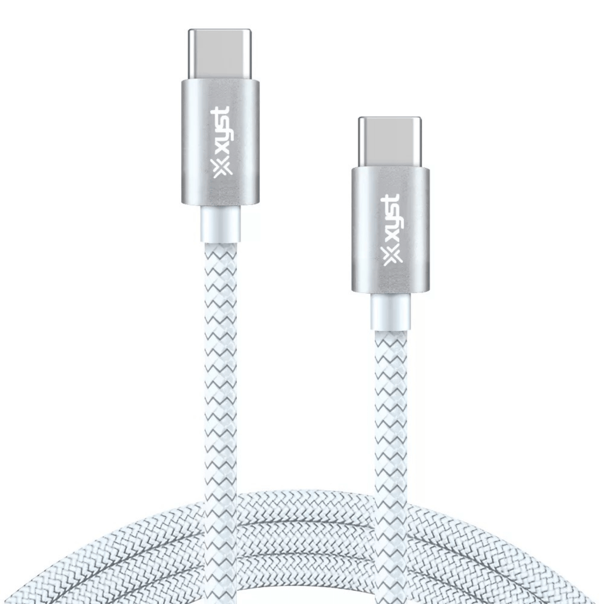 Xyst Braided USB-C to USB-C Charge and Sync Cable 10Ft