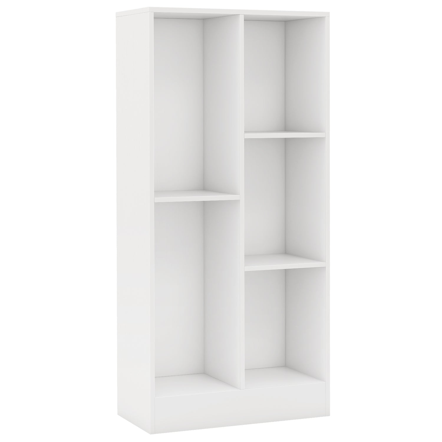 41 Inches 5-Cube Floor Bookcase with 2 Anti-Tipping Kits