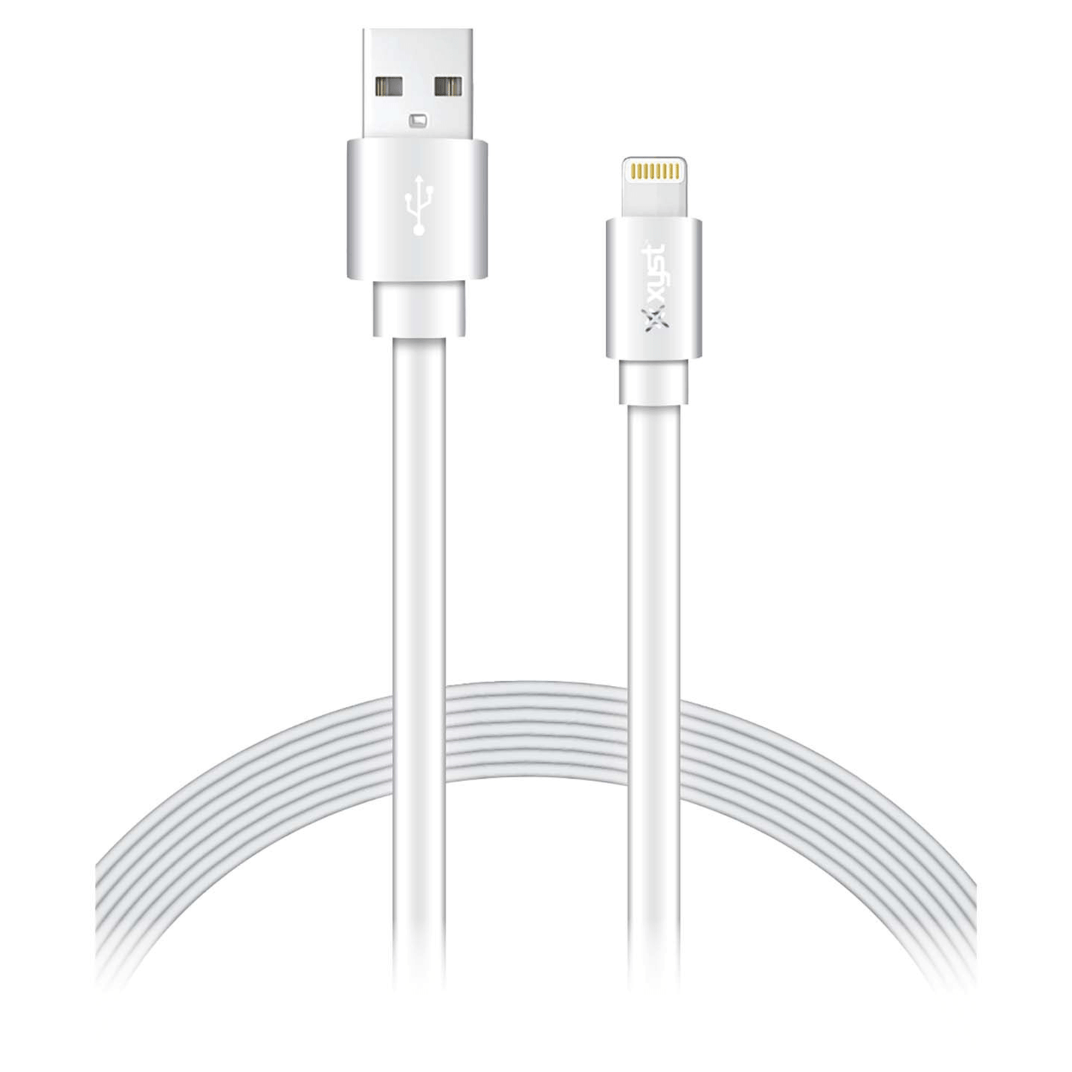 Xyst Charge and Sync USB to Lightning Flat Cable 4Ft